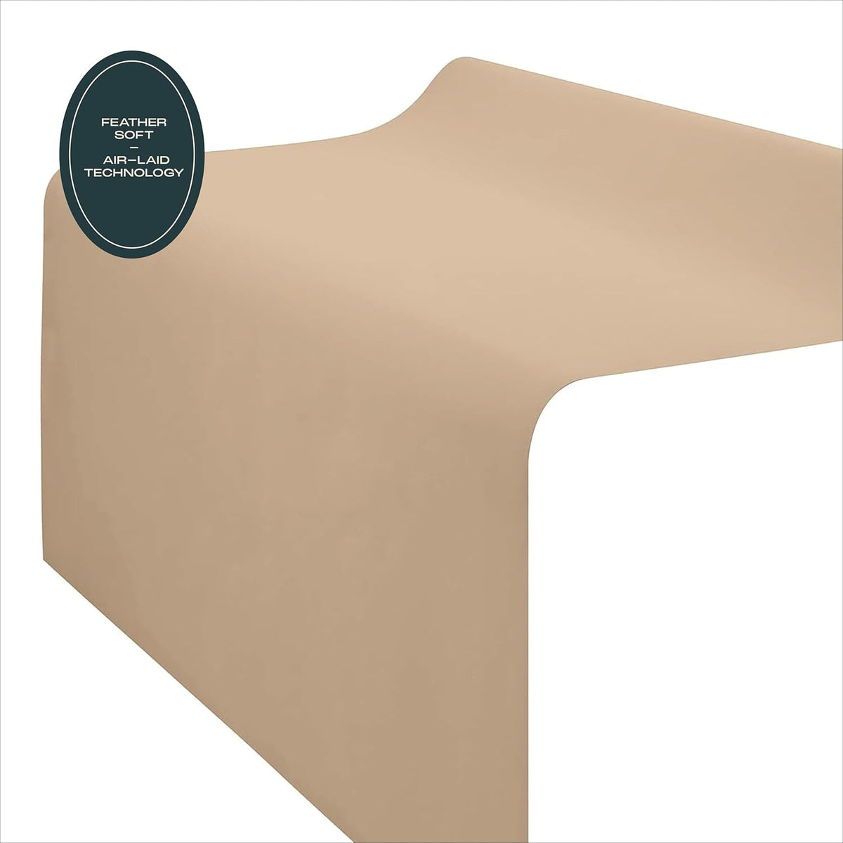 Disposable Tablecloth for Rectangle Table, Linen-Like Green Paper Tablecover for Christmas, Dining Table, Party, Wedding Or Event, 55" W x 80 ft L