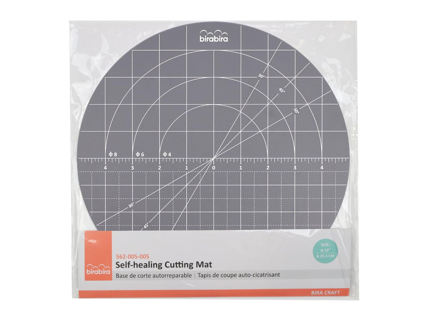Bira Craft 10" Rotating Platform & Cutting Mat for quilting, paper crafting, painting and cake decoraging (562-005-005 Replacement Mat)