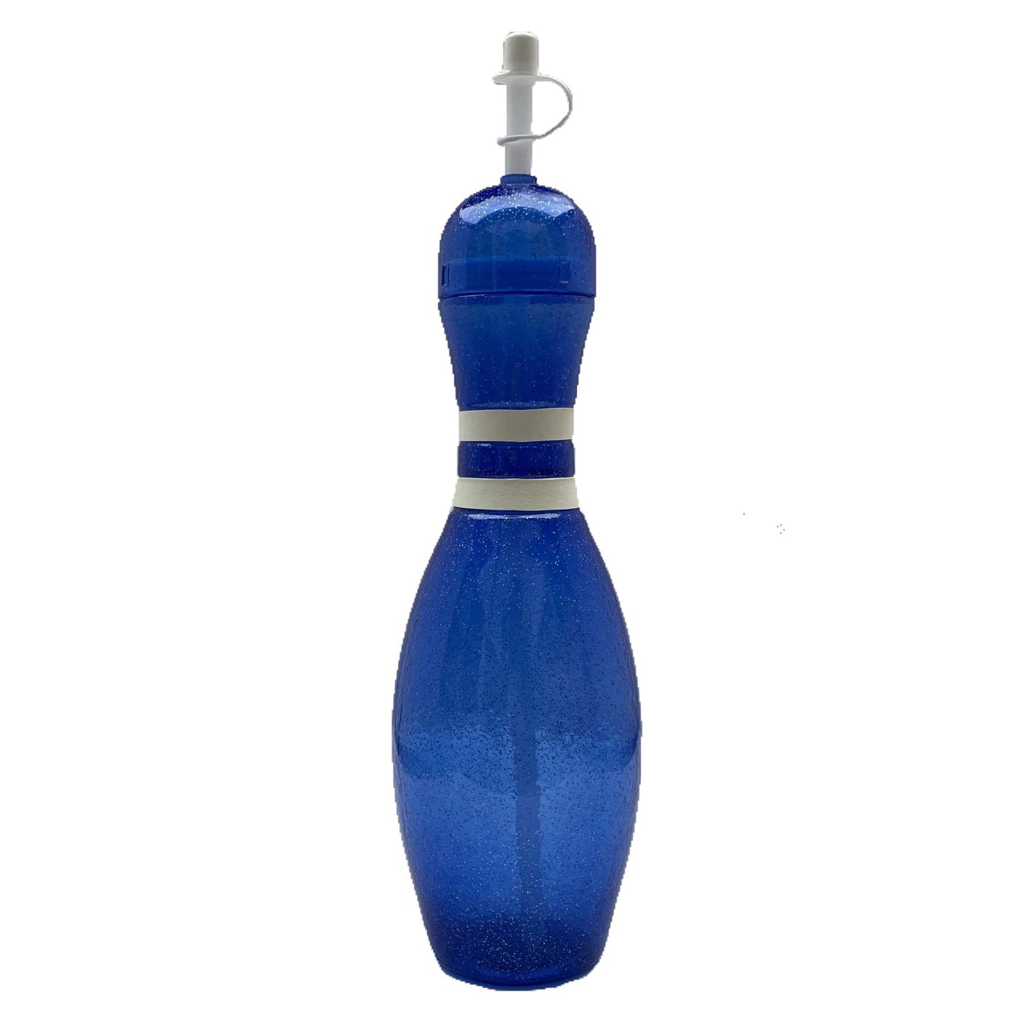 Large Bowling Pin Water Bottles Assorted Colors - 6 Pack