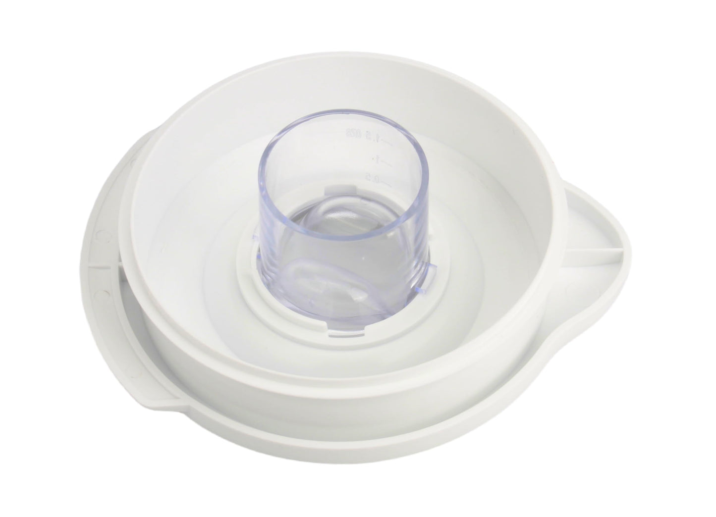 124462-000-805 Glass Blender Jar Lid Replacement 110404-000-805 Fits for Oster Blender Jars that Measure 5 1/2" at the Top -White