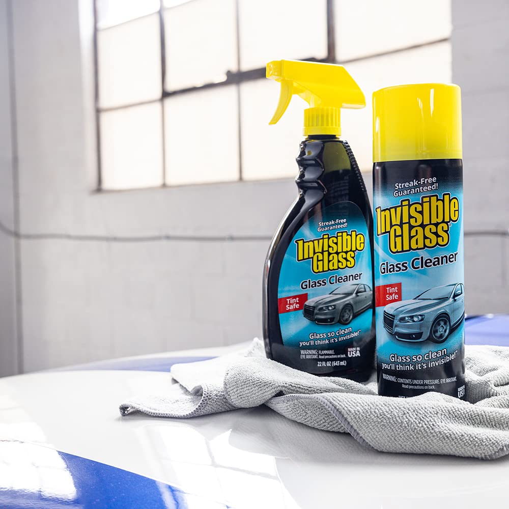 92164 Premium Glass Cleaner Spray for Car Windshields and Windows (22 Fl Oz)