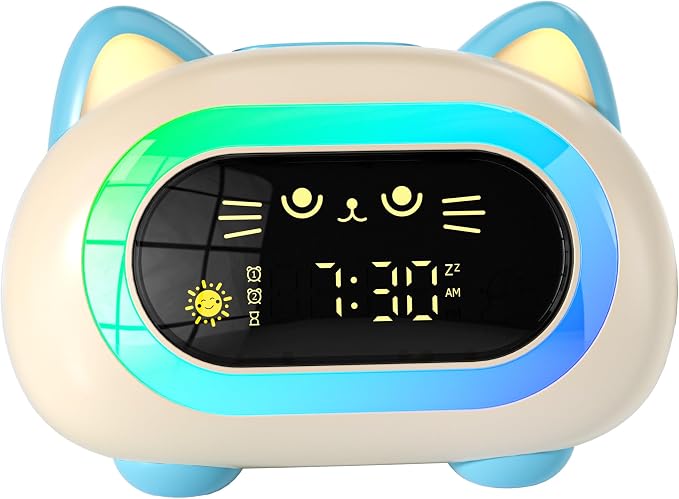 ANALOI Alarm Clock for Kids, Ok to Wake Up, Alarm Clocks for Girls
