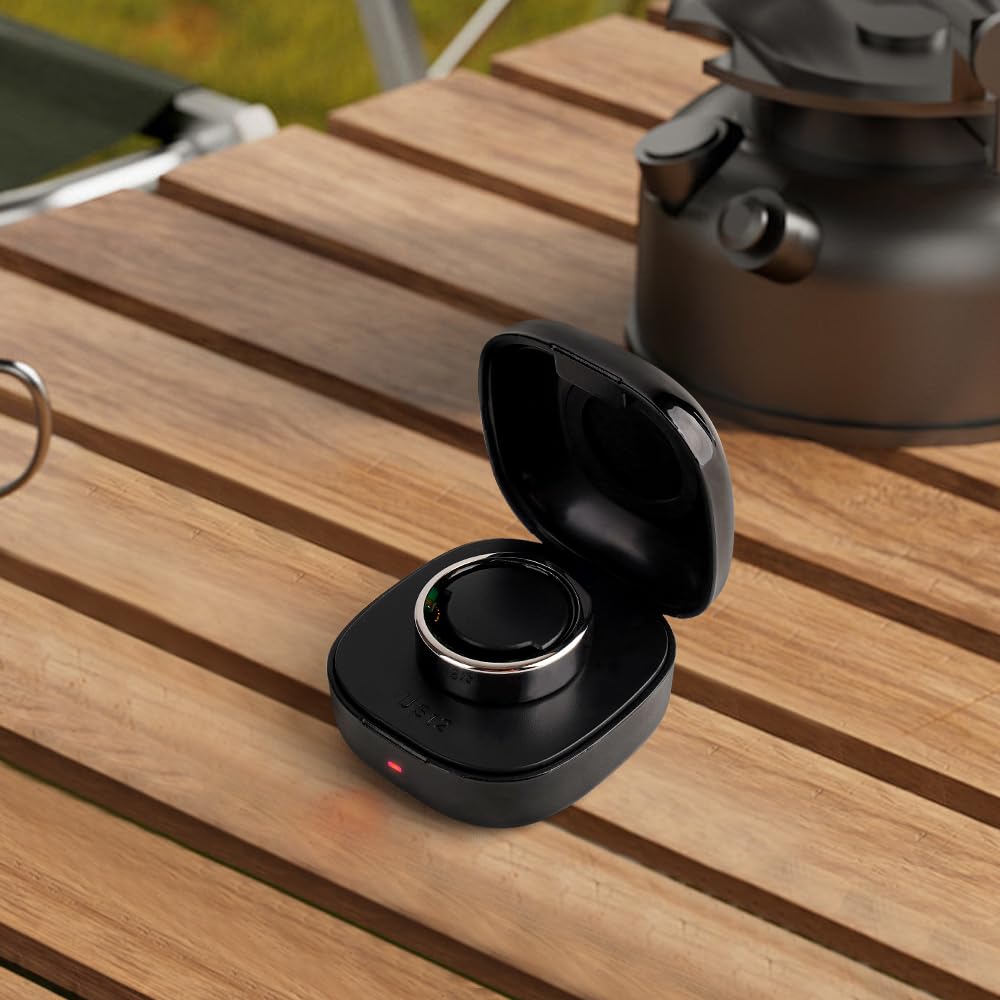 WONJOY Wireless Charging Case Compatible with Oura Ring Gen3 Charger - Size 6 - Portable Travel Charging Box for Smart Ring (6)