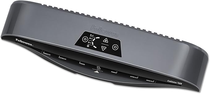Fellowes Callisto 125 Laminator, 12.5-Inch (57291), Silver/Black