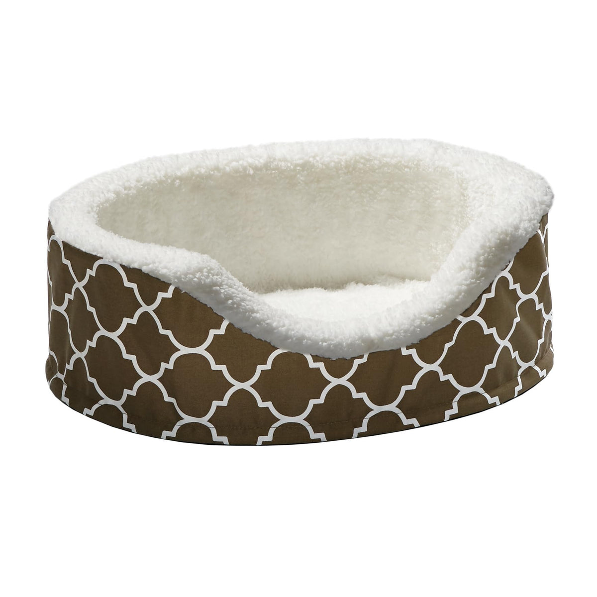 MidWest Homes for Pets Orthoperdic Egg-Crate Nesting Pet Bed w/ Teflon Fabric Protector, Large Green