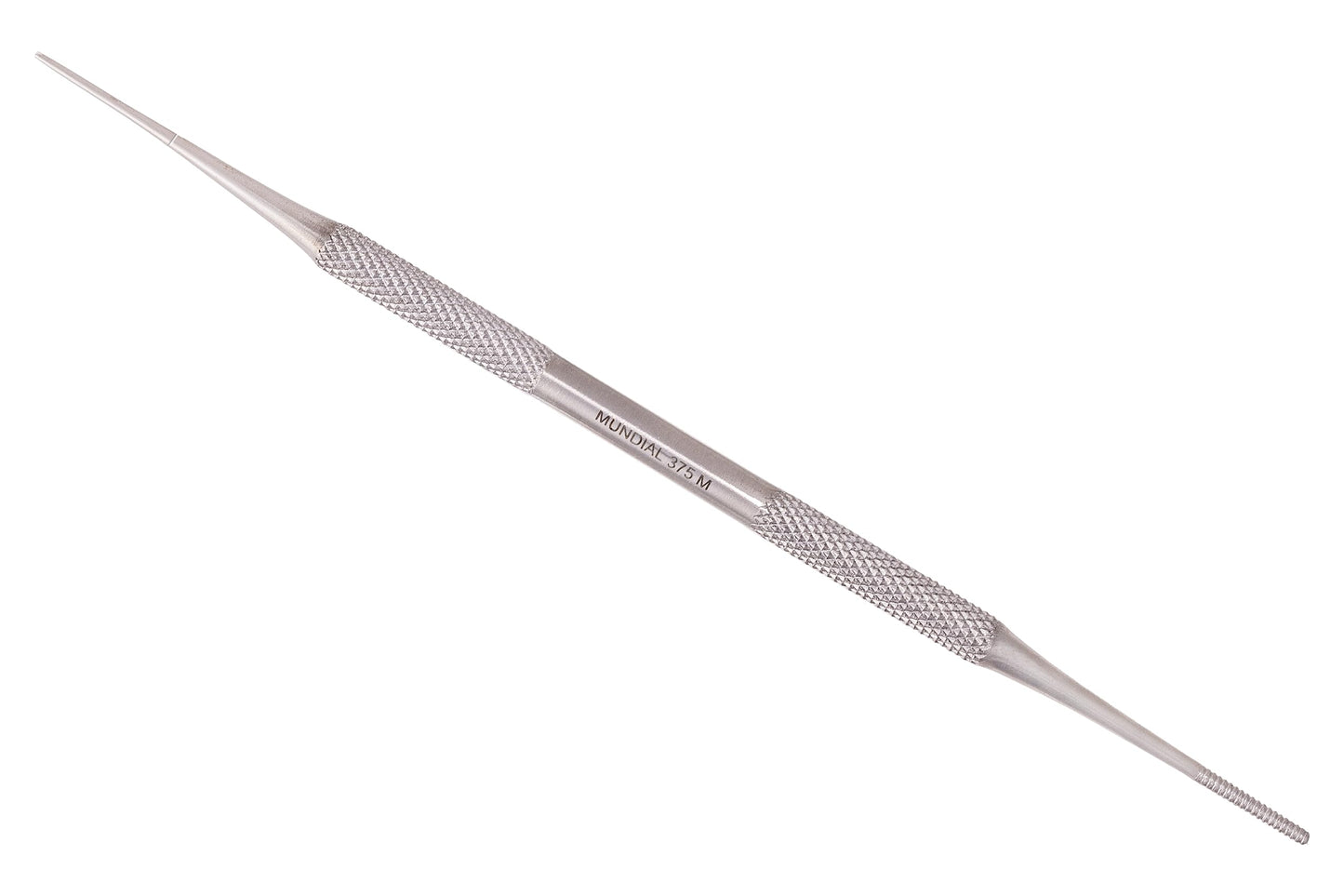 Mundial Professional Stainless Steel Cuticle Nipper 722-PR and Manicure and Pedicure Cuticle Pusher and Stick