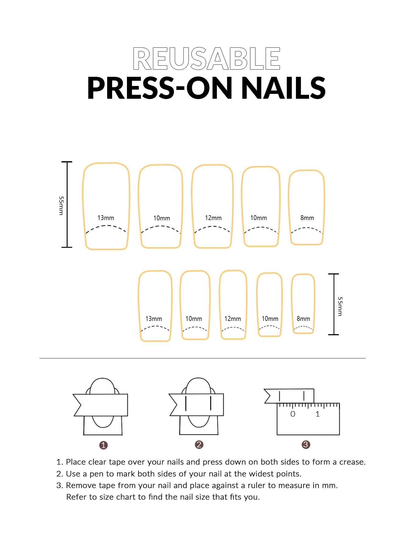 Tmani 10pc/set Extra Long Handmade Press On Nail Hot Girl's Long Ballet Nails Square Nail Full of Diamond Glitter Decoration Fake Nails Suitable For Girls Festival Parties and Birthday Gift (298,L)