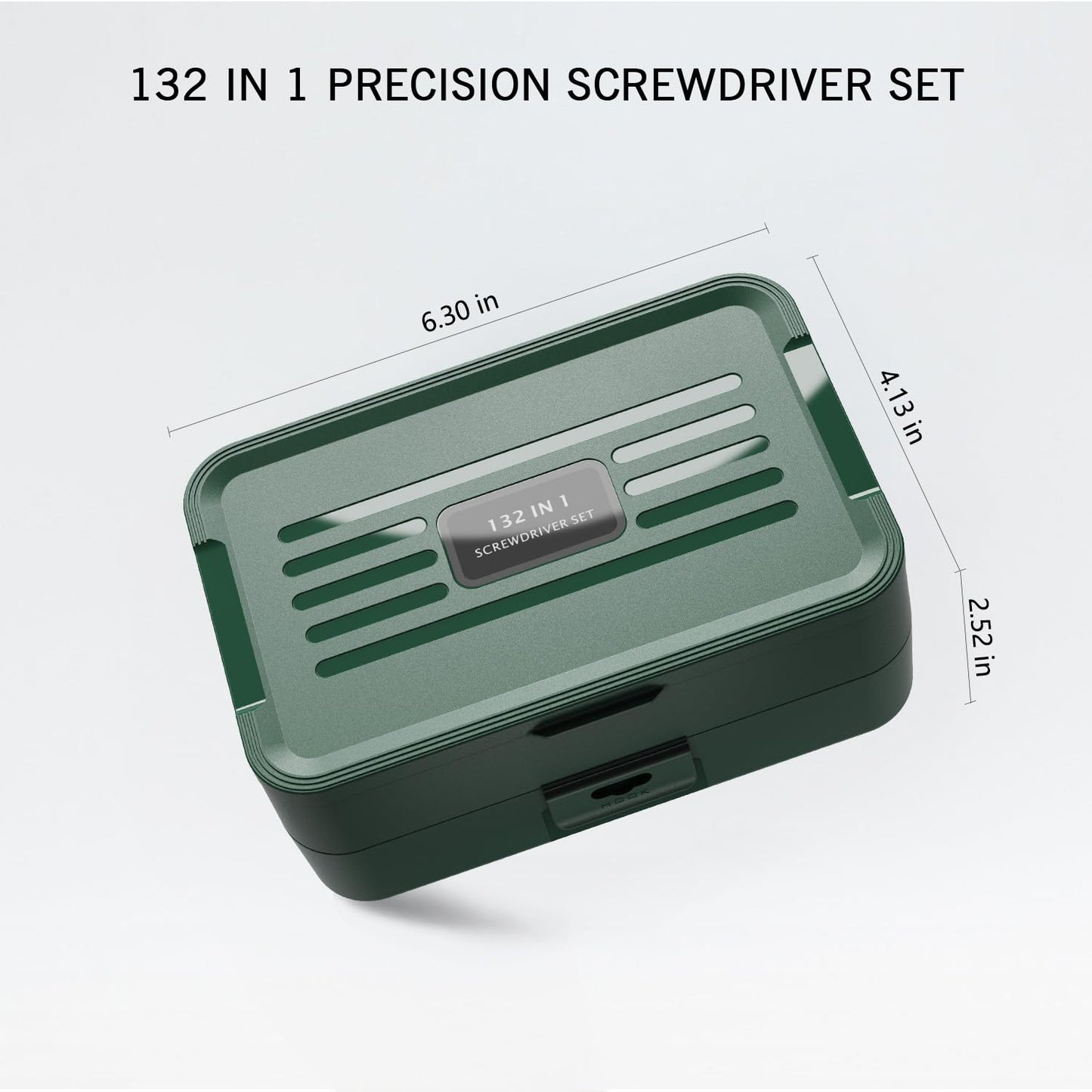 YOYSUN Mini Precision Screwdriver Set with Color-coded Identification, 132 in 1 Micro Magnetic Repair Tool Kits with Storage Box, 108 Bits,Small Manual Screw Driver Toolkits for iPhone/Mac/iPad/Table
