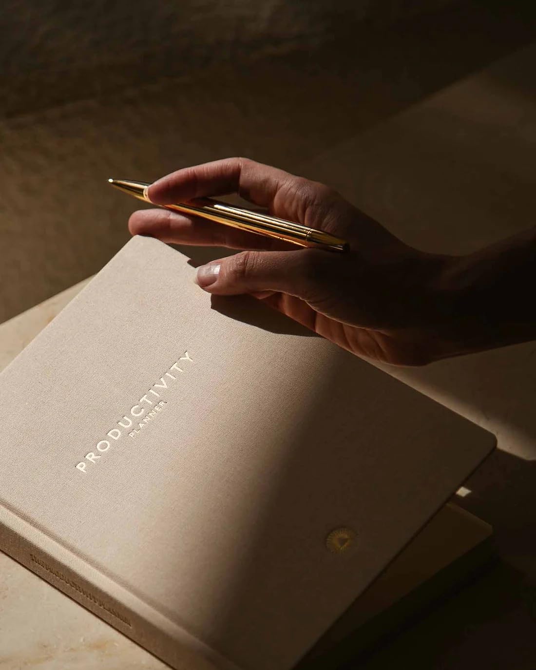 Intelligent Change Engraved Gold-Plated Inspirational Pen, Thank Yesterday Love Today Create Tomorrow - Luxury Gift for Women and Men
