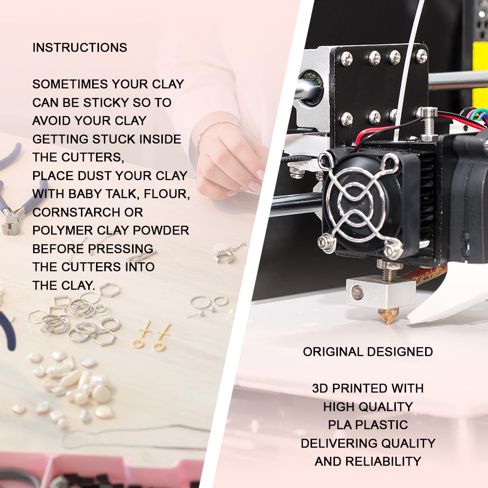 ACRNIGHEET 26pcs Alphabet Shape and 10pcs 0-9 Number Clay Cutters, Polymer Clay Cutting Tools for Earrings Jewelry Making, Clay Jewelry Making Kit, Letter Cutters