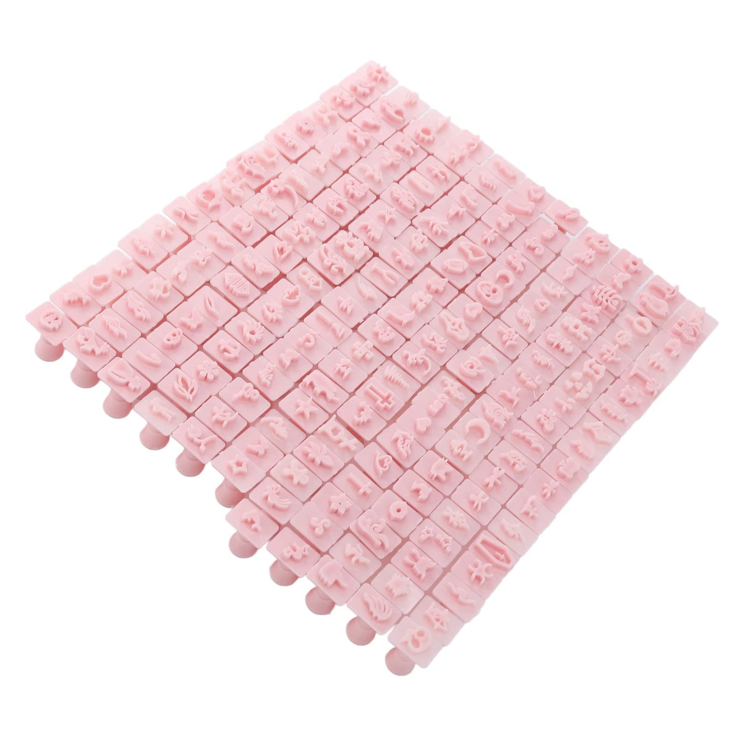 Dioche 192-piece 3D Nail Art Stamper Set - A Variety of Beautiful Designs to Choose from, Suitable and Beginners Alike, Easily Create Personalized Nail Art.