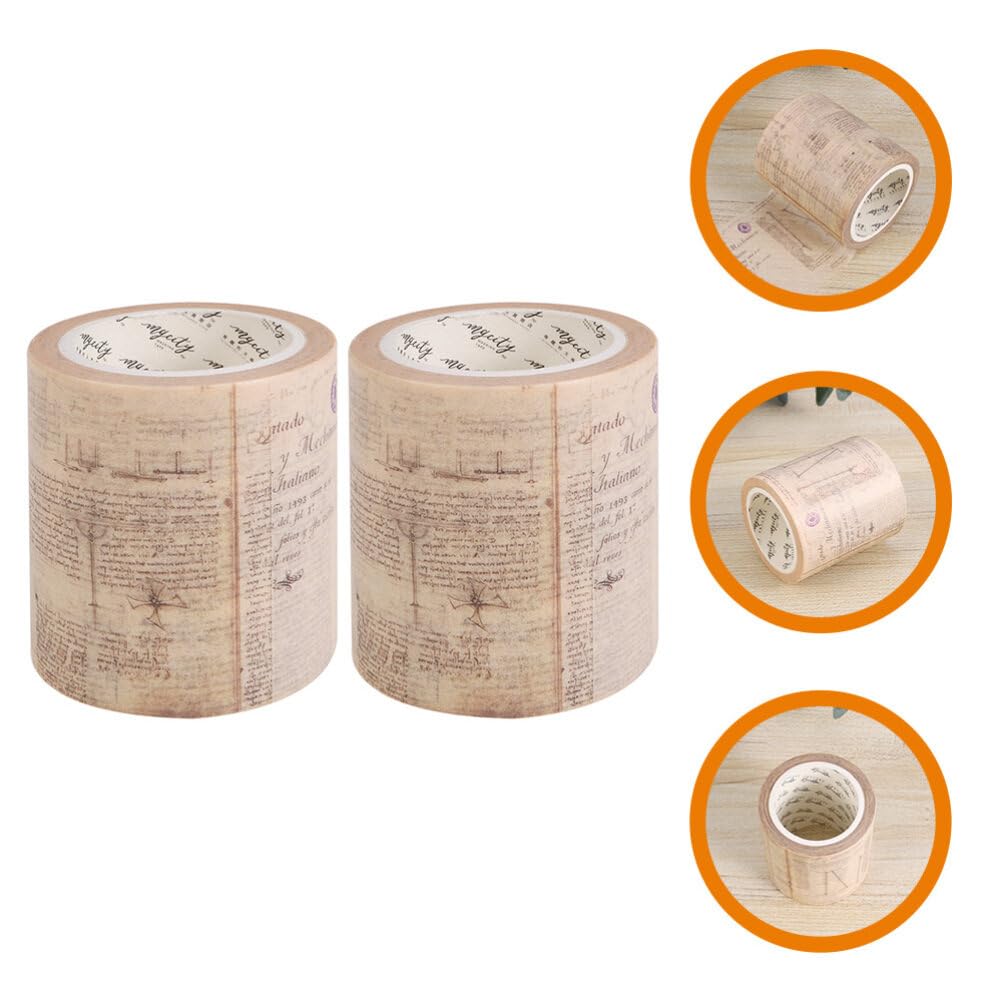 VILLCASE Gothic Washi Tape Decorative Adhesive Tape for Scrapbooking DIY Crafts Wrapping Planner Stickers
