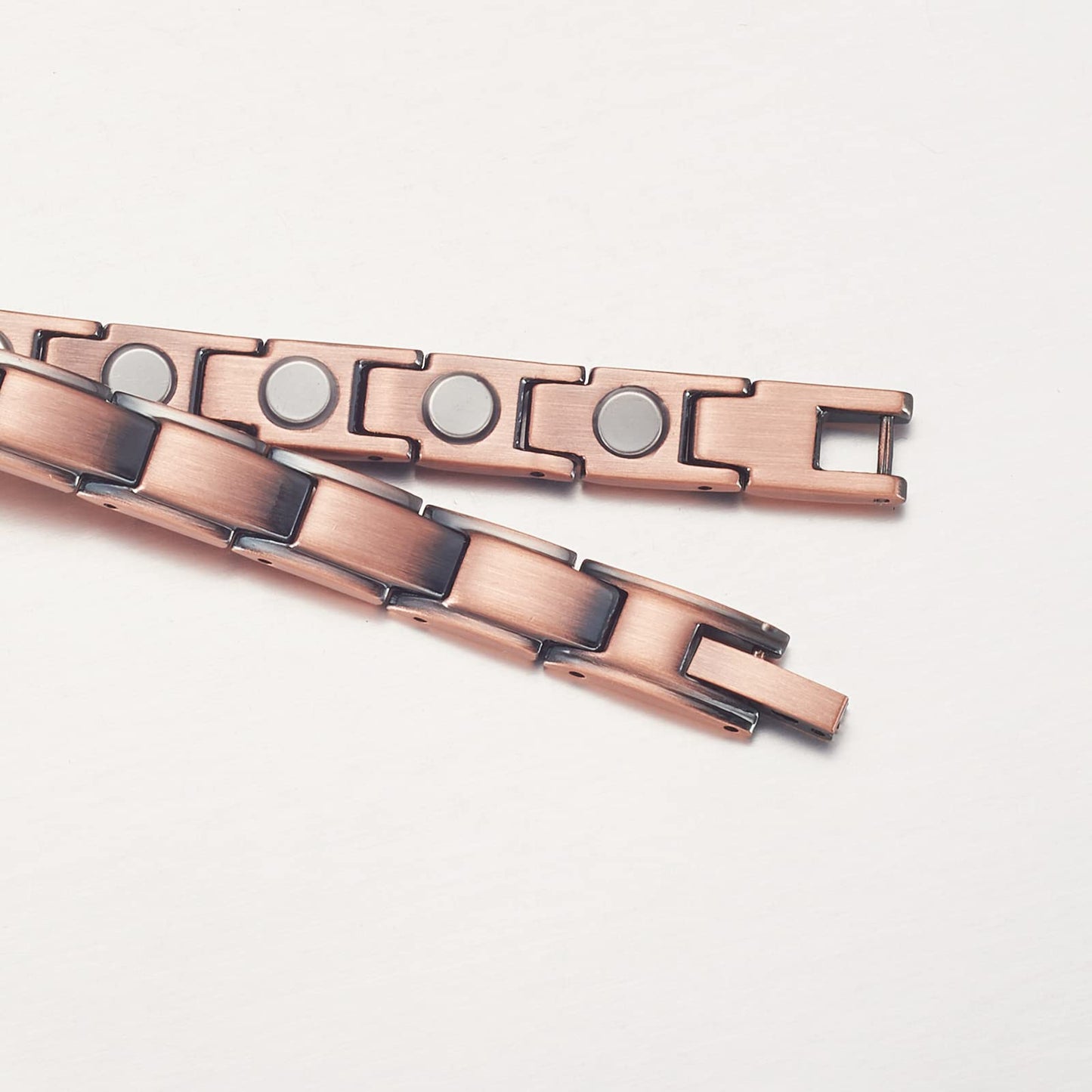 EnerCoppeX Copper Magnetic Bracelet for Women - Detox Jewelry with 3500 Gauss Magnet