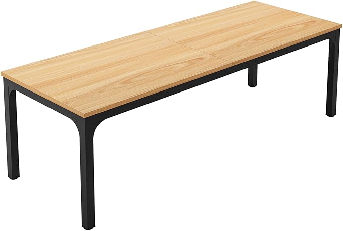 Tribesigns 78.7 Inches Extra Long Computer Desk 2 Person Desk, Double Long Desk, Workstaion for Home Office