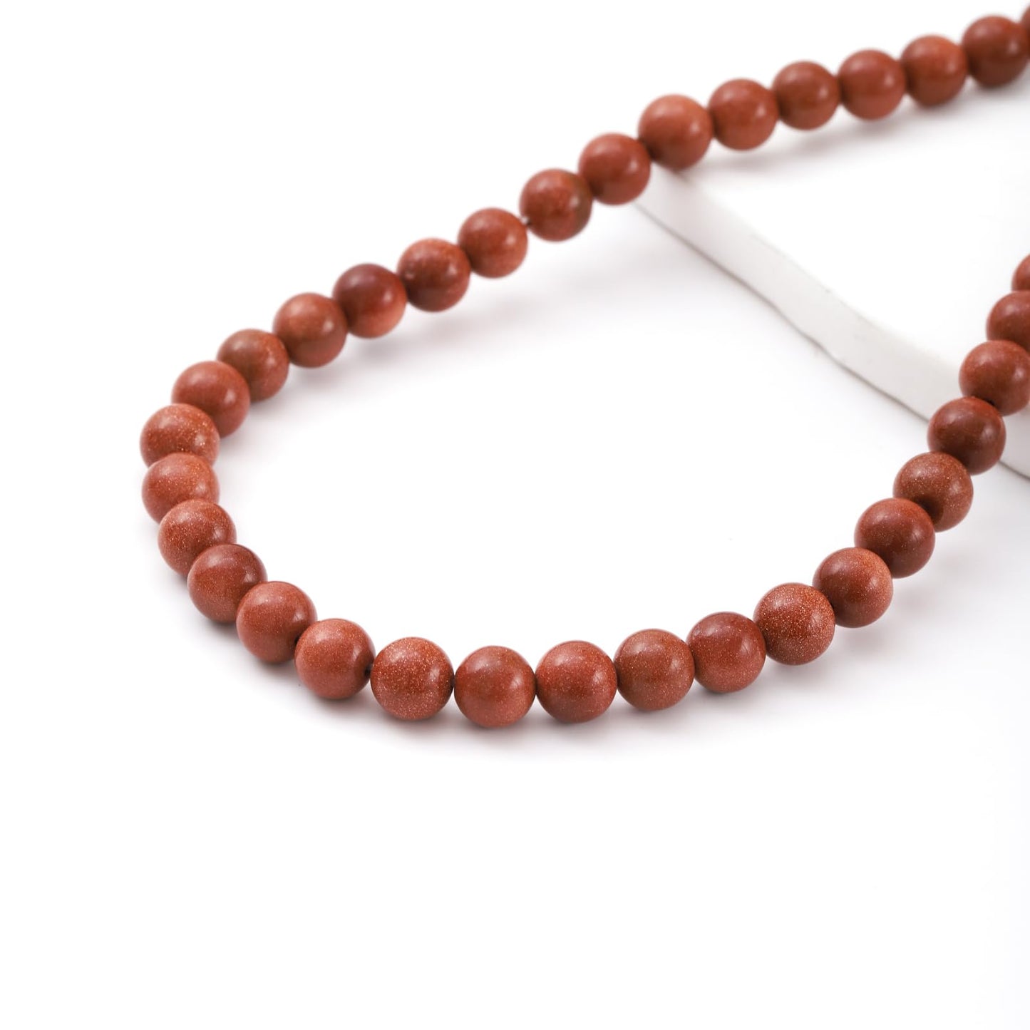 6mm 60pcs DIY Natural Gold Sandstone Beads Round Healing Crystal Gemstone Loose Beads for Jewelry Making Handmade Bracelet Necklace