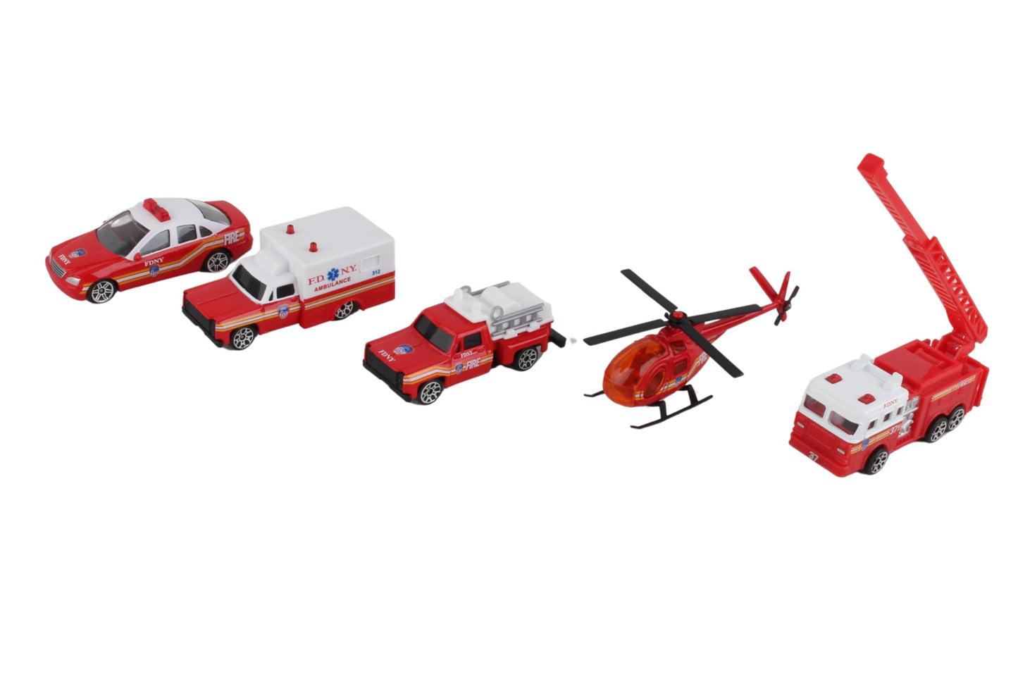 Daron FDNY Vehicle Gift Set, 5-Piece