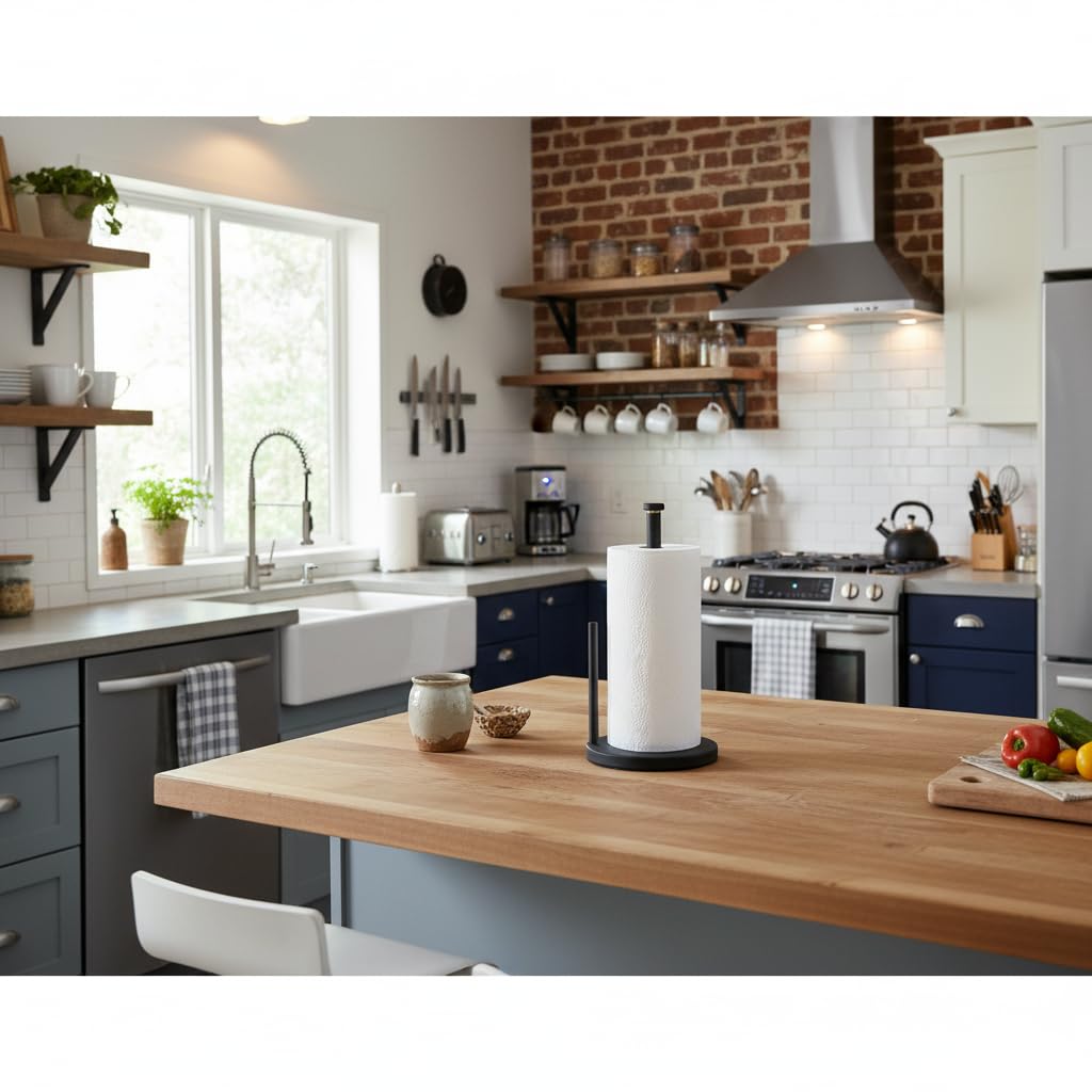 Weighted Base Paper Towel Holder Countertop