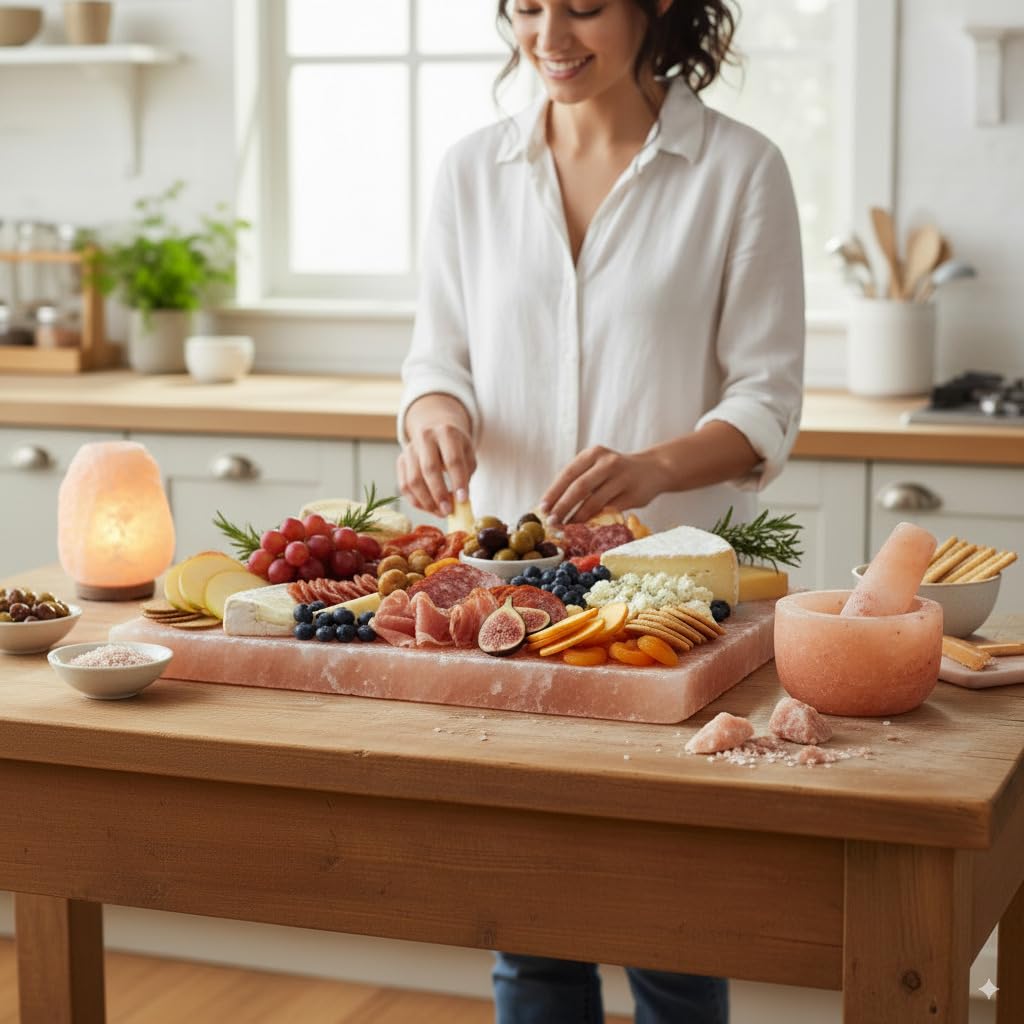 Himalayan Salt Mortar and Pestle Set with a 1 Year Replacement Guarantee!*