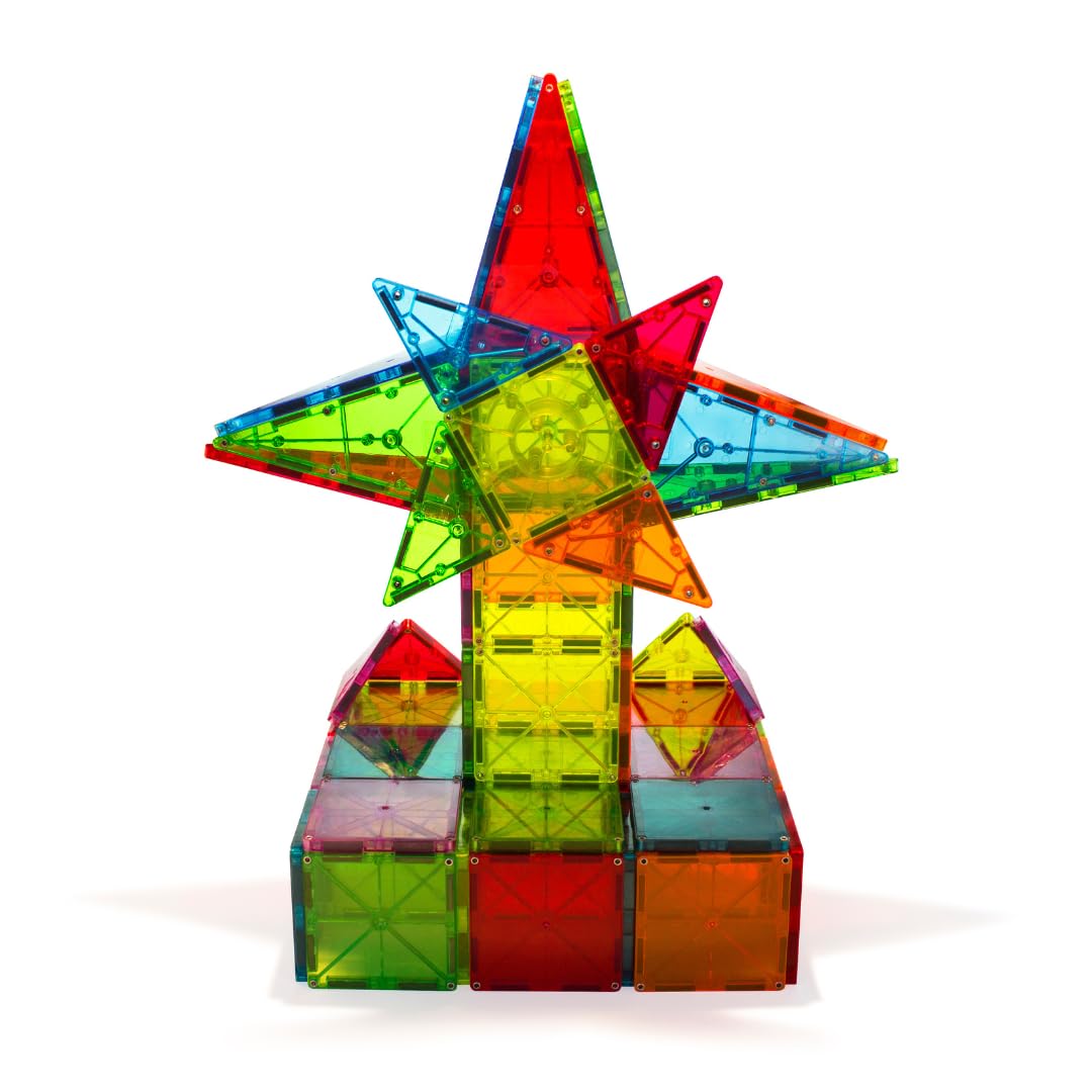MAGNA-TILES Metropolis 110-Piece Magnetic Construction Set, The ORIGINAL Magnetic Building Brand