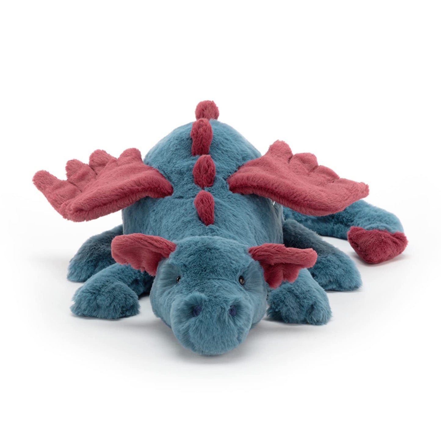 Jellycat Dexter Dragon Stuffed Animal, Large 19 inches - Mythical Plush Toy - Classic Children's Gift