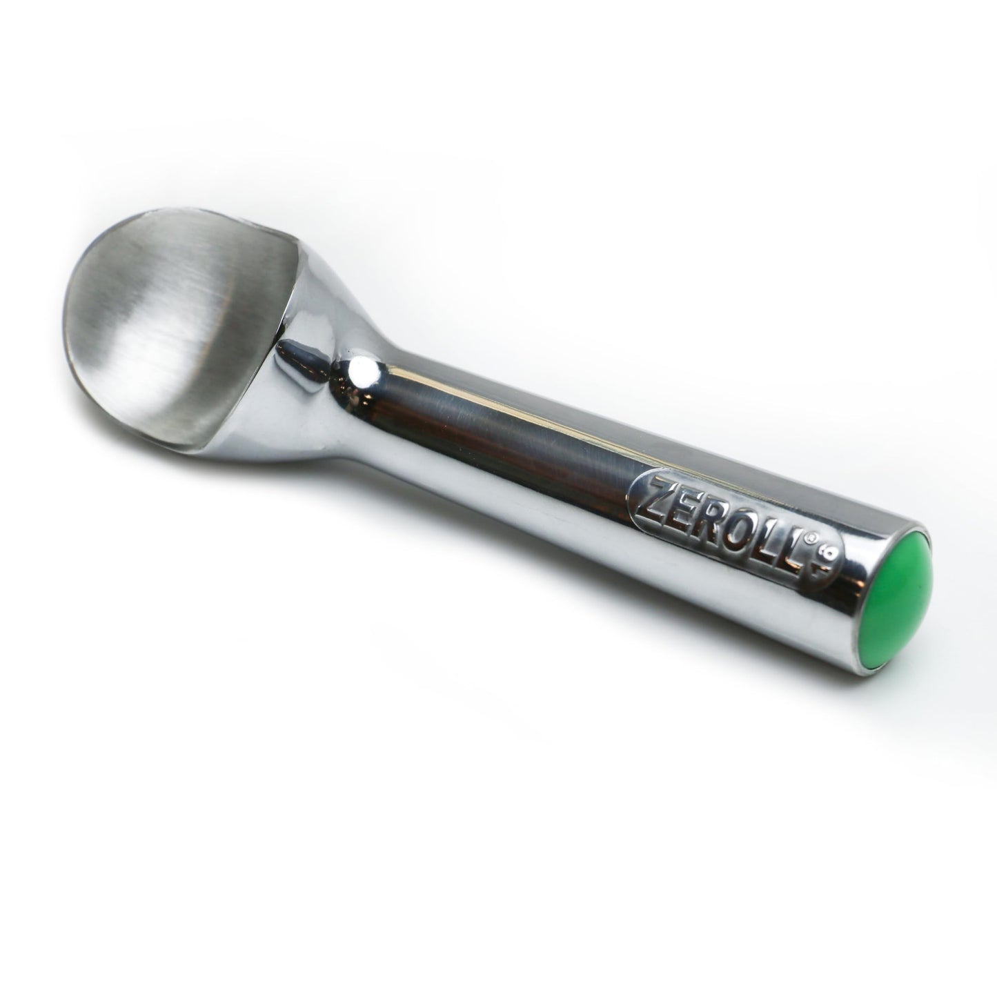 Zeroll Original Ice Cream Scoop Unique Liquid Filled Heat Conductive Handle Simple One Piece Aluminum Design Easy Release Made in USA, 2.5-Ounce, Silver