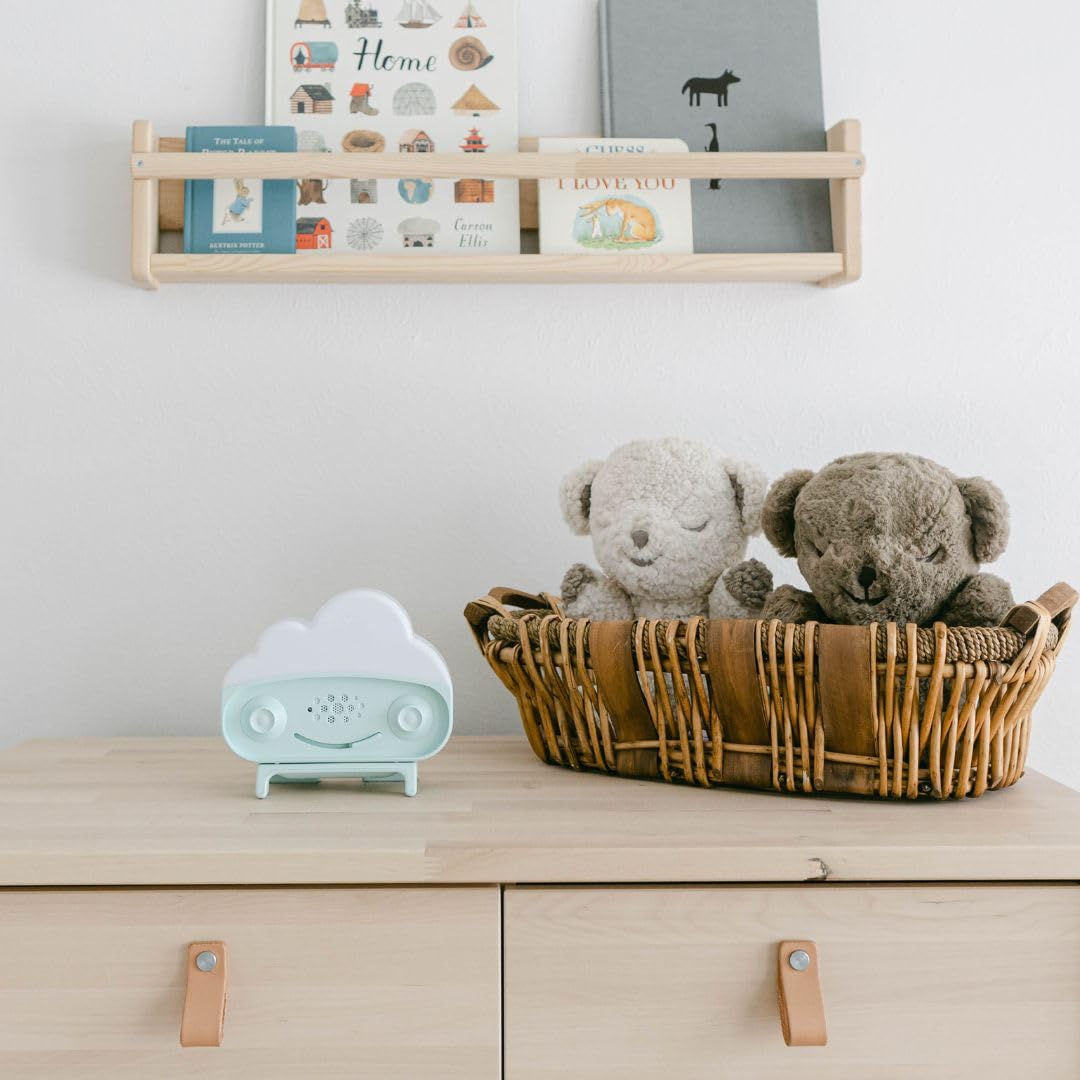 SNOObear White Noise Machine - Cry-Activated Plush Baby Sleep Soother - Cocoa Plush