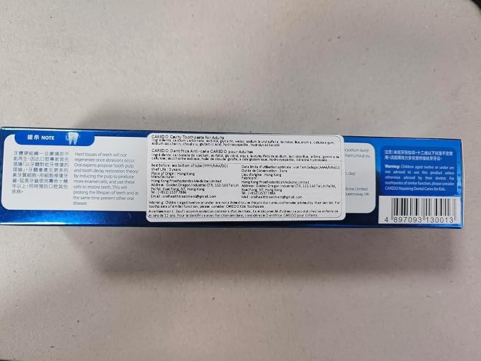 Cavity Reversal Hydroxyapatite Toothpaste for Adults, Cavity Tooth Filler as Home Cavity Repair, Fluoride Free Reverse Cavities Treatment for Tooth Decay Repair, Remineralizing Repair 2-Pack