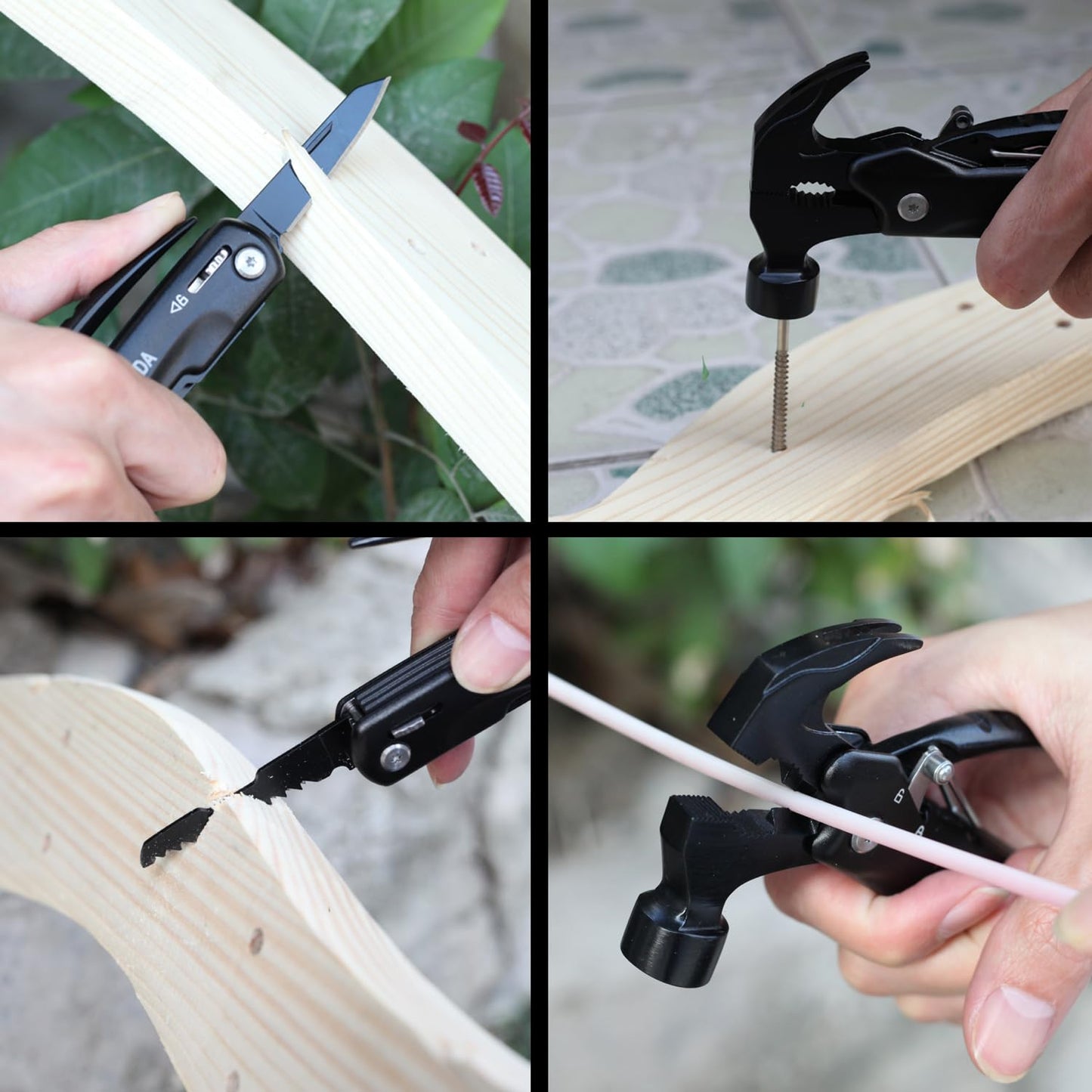 Gifts for men,Multitool Hammer 15 in 1 Camping Accessories Survival Gear,Valentines gifts Unique Brithday Gift Ideas
