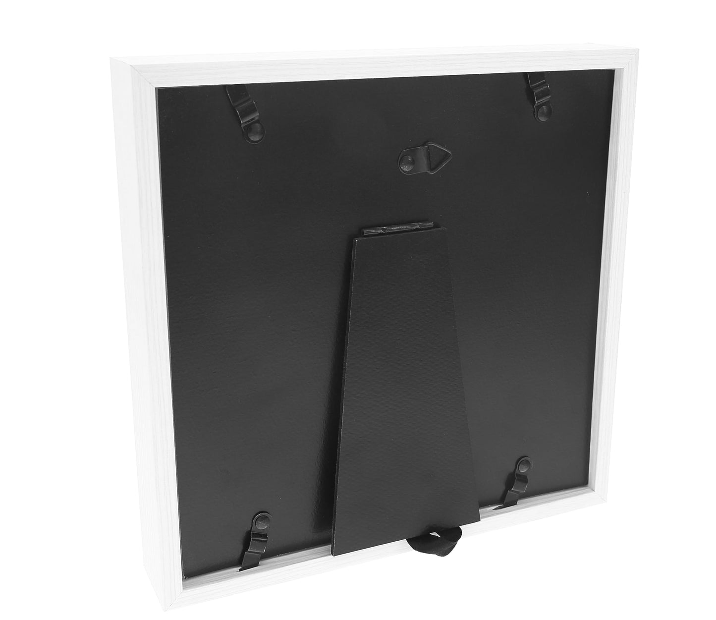 Pavilion Gift Company - Forever - 7.5" Shadow Box Frame (Holds 4" x 6" Photo) Wedding Engagement Love Ring Bridal Groom Memory Holder Home Desk Decor