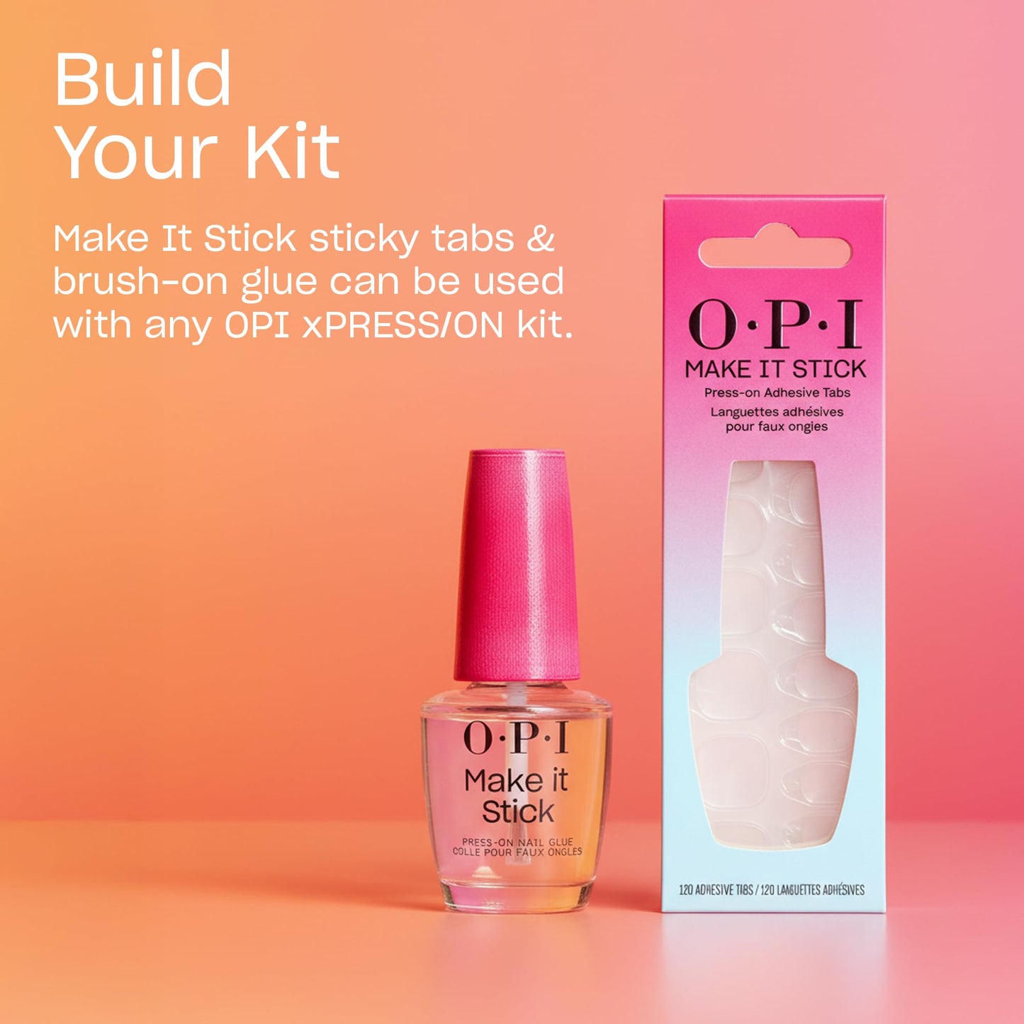 OPI Make It Stick Nail Adhesive Press-On Tabs