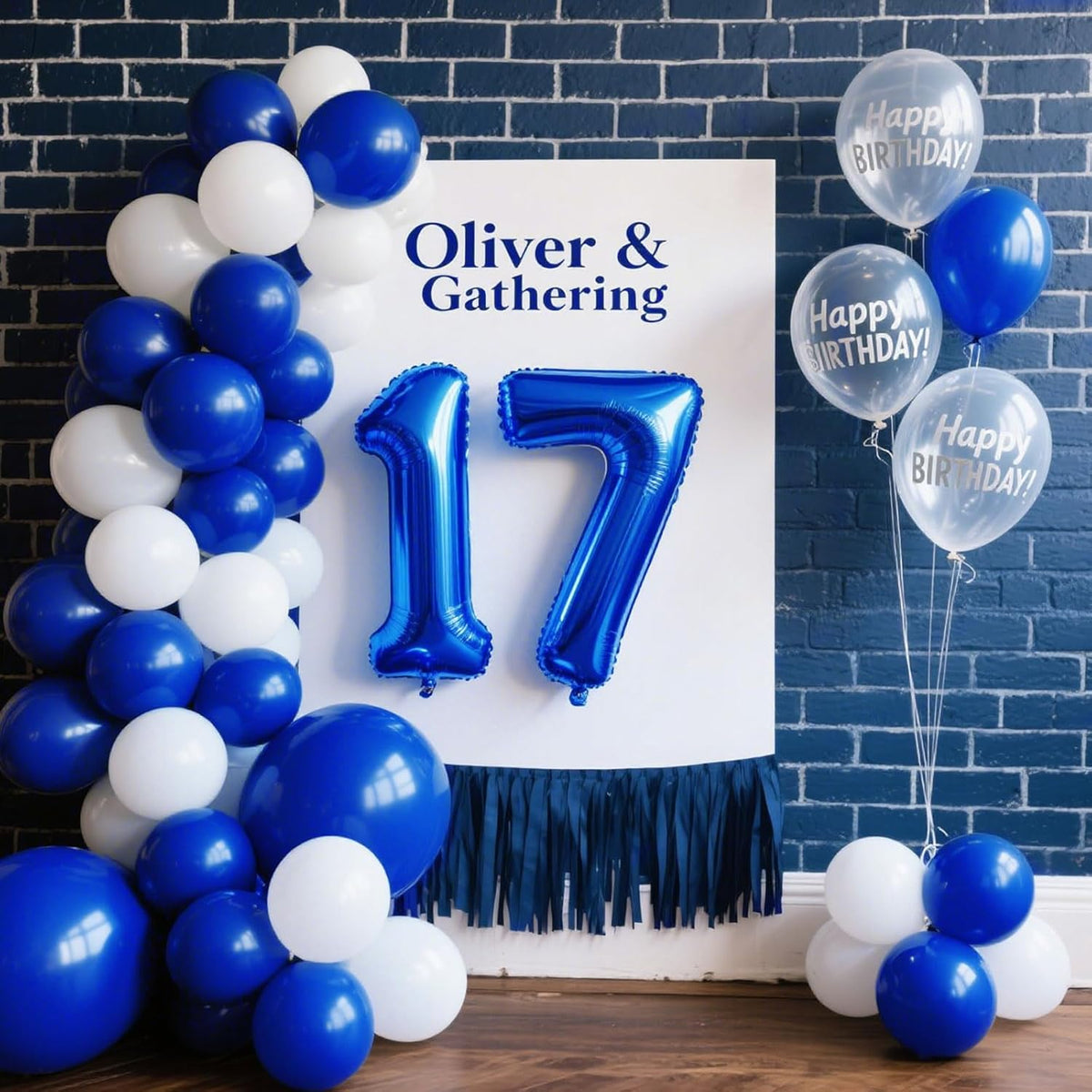 Royal Blue Balloon,145pcs Latex Royal Blue Balloons Arch Kit Different Sizes 18 12 10 5 Inch,Balloon Garland Arch for Birthday Party Baseball Fiesta Graduation Independence Day Decoration