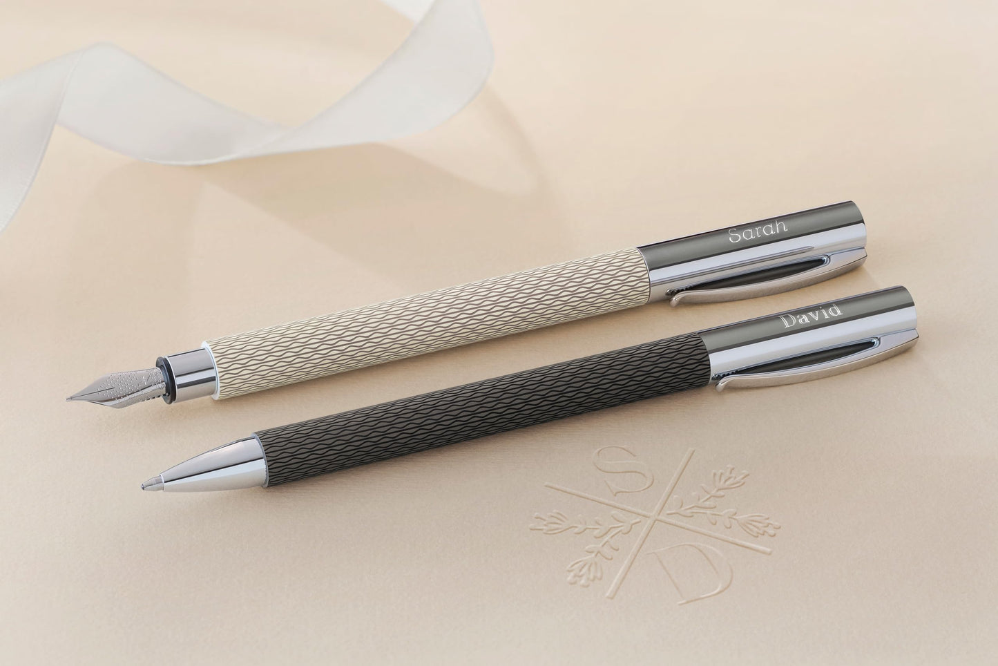 Faber Castell 147055 Oil-based Ambition Option Art Black Sand Ballpoint Pen