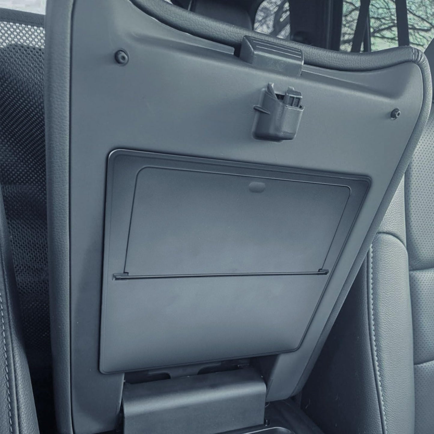 EDBETOS Center Console Hidden Organizer Compatible with 2023-2026 Honda Pilot /2024 2025 2026 Ridgeline/Passport Secret Compartment Accessories Armrest Hidden Storage Box, Press to Open/Close