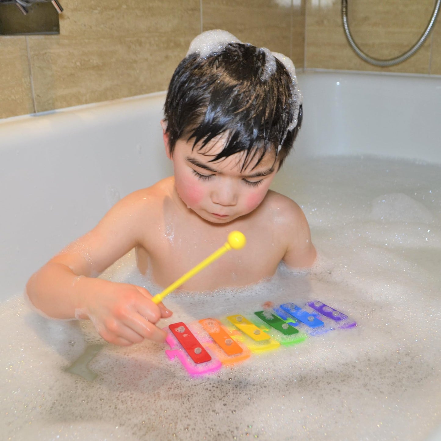 Buddy & Barney - Bath Time Toy Xylophone Musical Instrument for Bathtub
