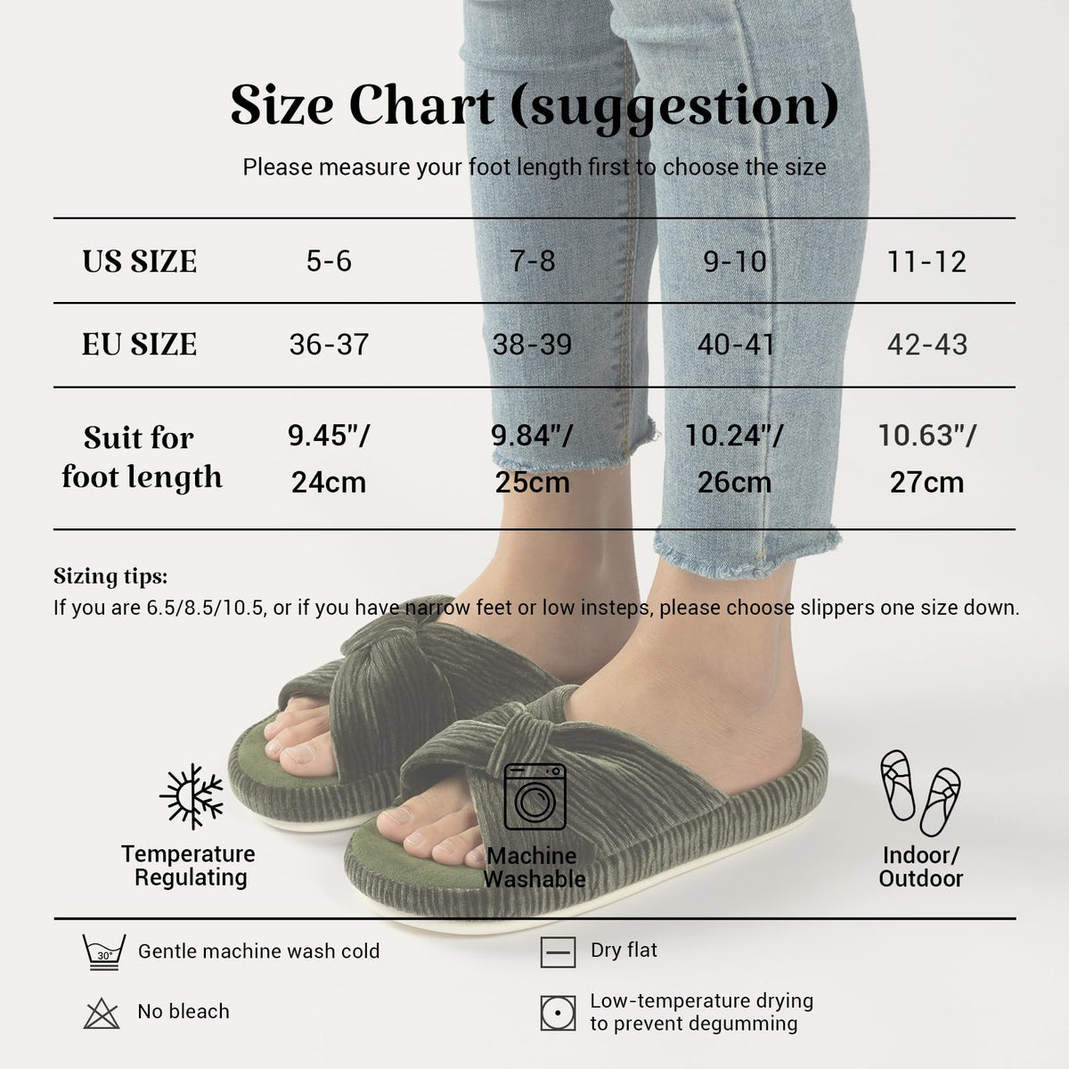 Slippers for Women Memory Foam House Bedroom Bow Crossbands Pearlescent Slipper Shoes Comfy Trendy Gift Slippers Olive Size 11 12 10.5