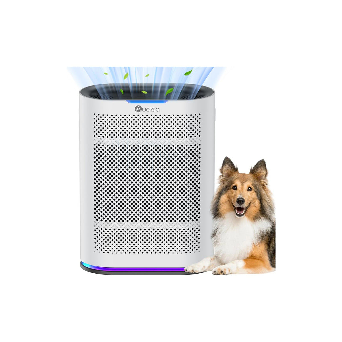 Aucleia Pet Air Purifiers for Home Large Room 2100 Ft², True HEPA Filter
