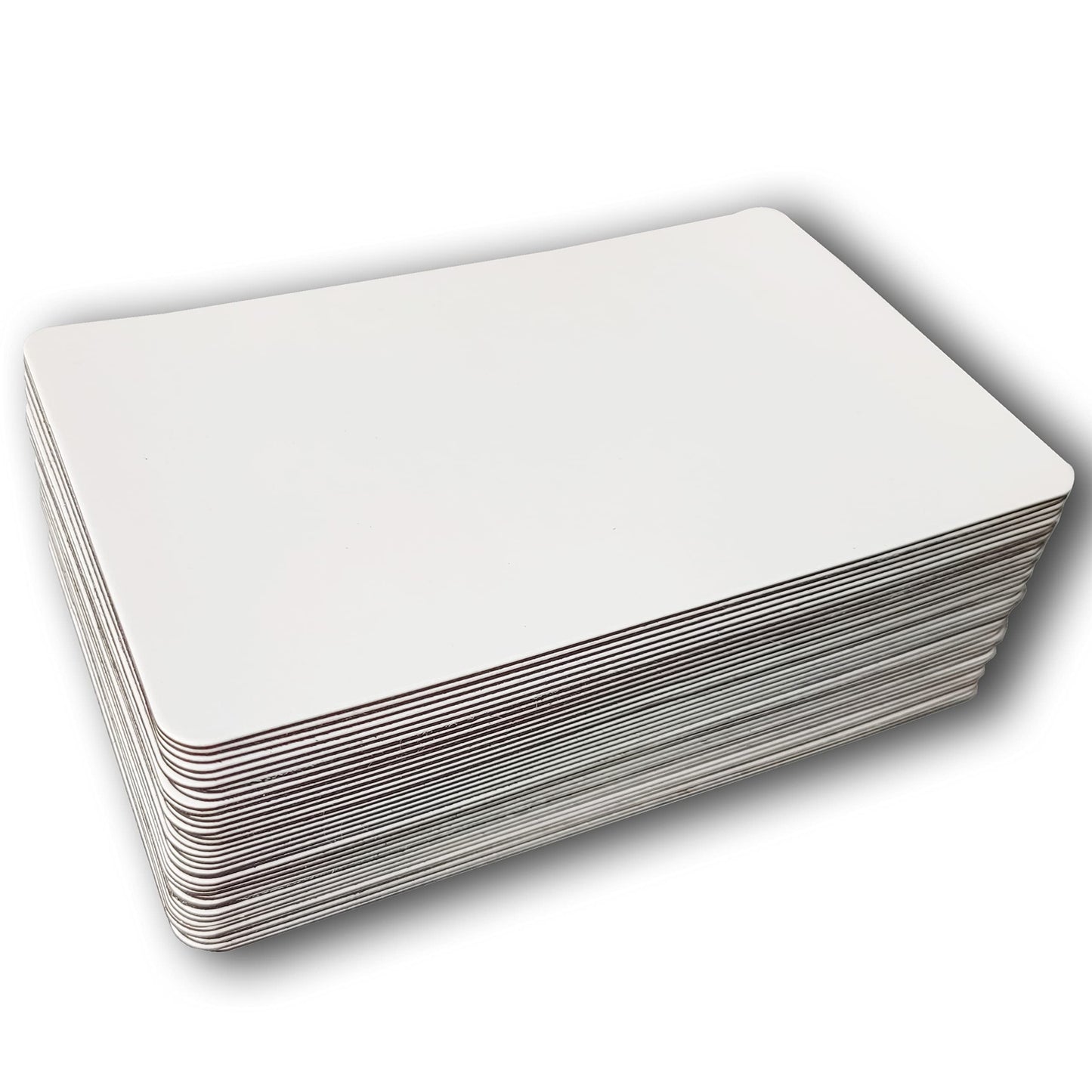 IMAGAME Dry Erase Magnets, Blank Magnetic Dry Erase Labels, 36-Pack, Erasable Magnets for Whiteboard, Multipurpose White Magnetic Labels to Write On for Classroom, Home, Education, Office, 3" x 5"