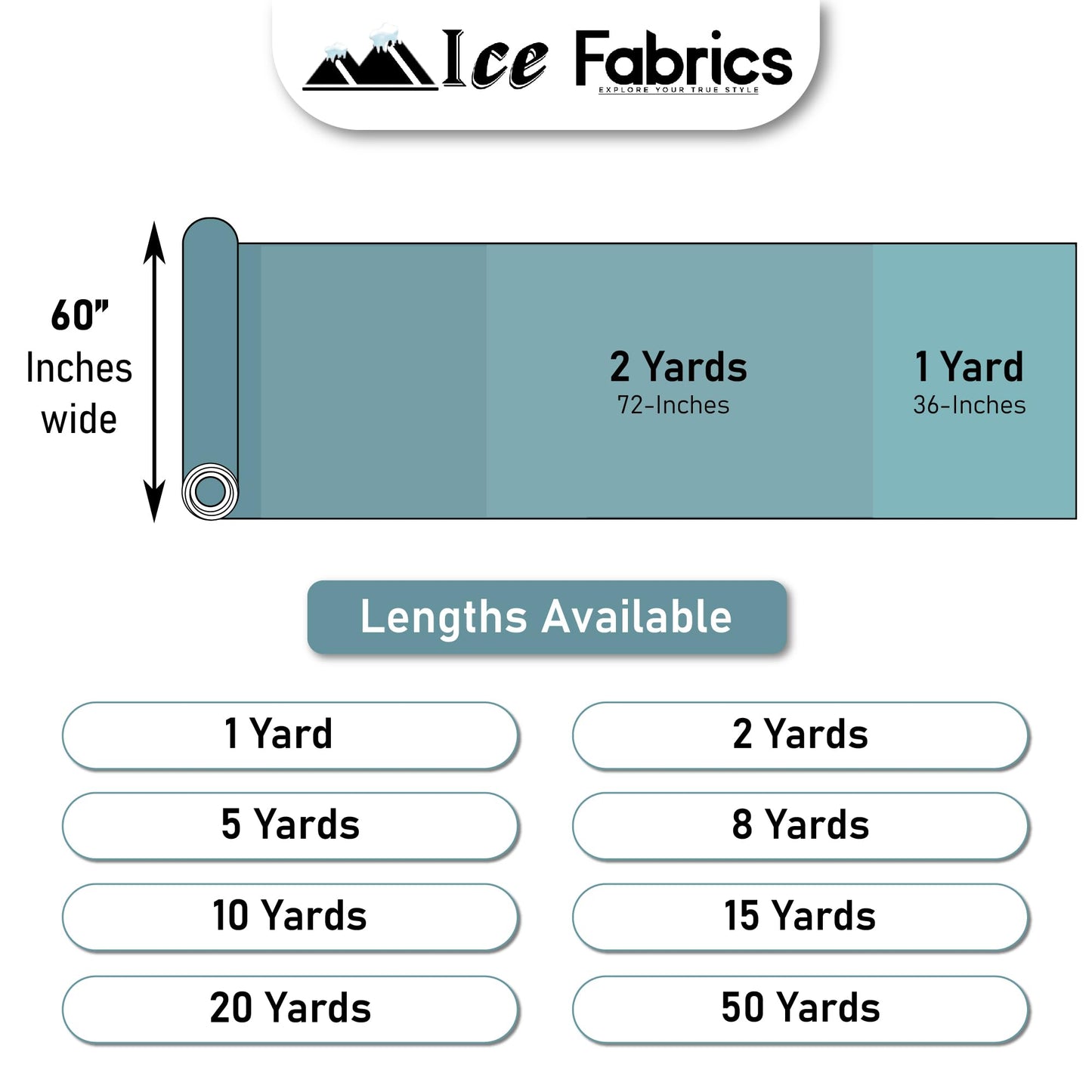 Ice Fabrics 4-Way Stretch Power Mesh Fabric by The Yard - 60" Wide Nylon Spandex Sheer Net - Breathable & Stretchy Mesh Fabric for Sewing Activewear, Dresses, Crafts - Kelly Green - 1 Yard