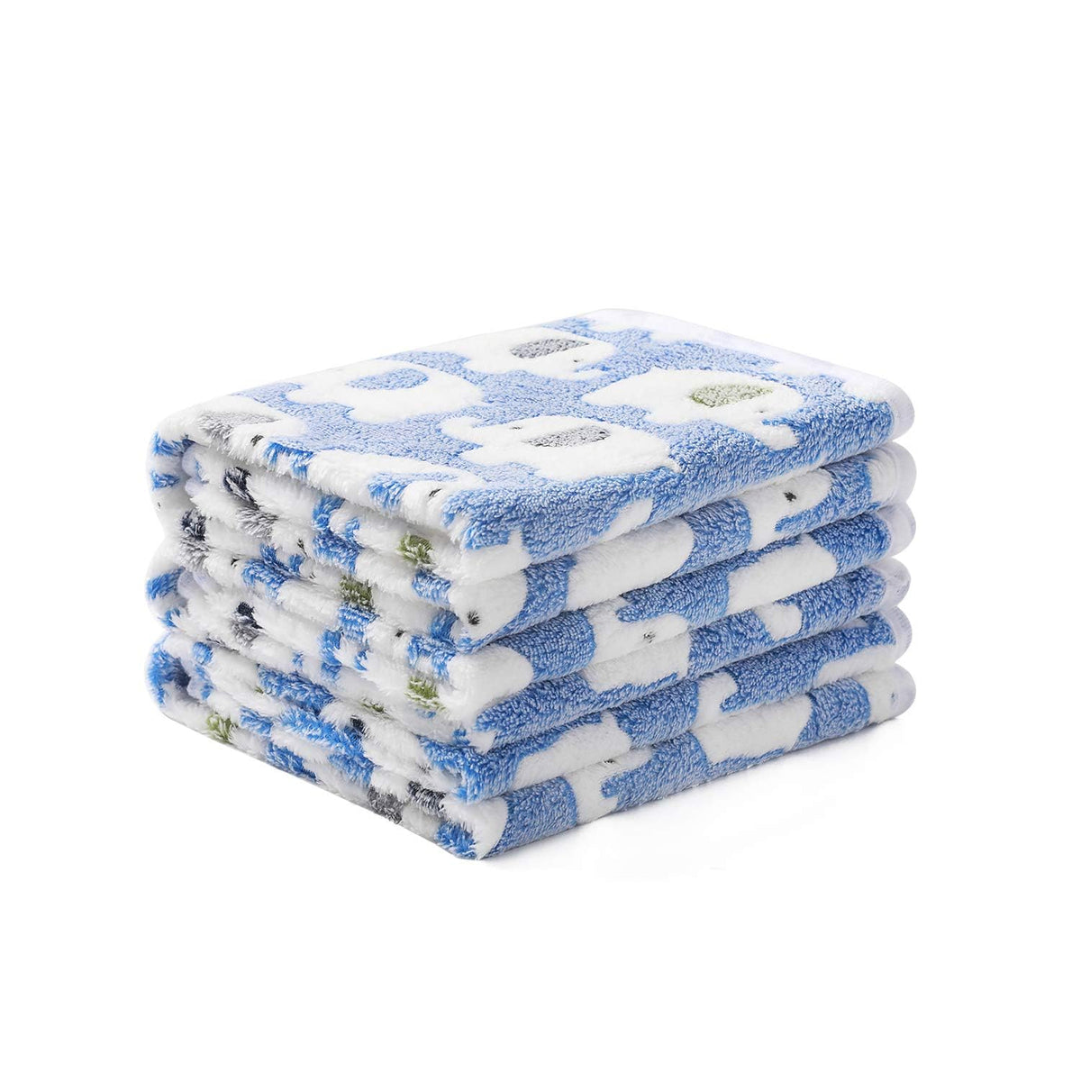 Luciphia 3 Pack Cute Dog Blankets Soft Fleece for Small Puppy Cat,23"x16"