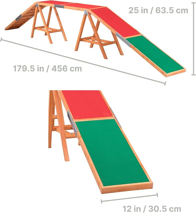 Trixie Agility Dog Walk with Contact Zones