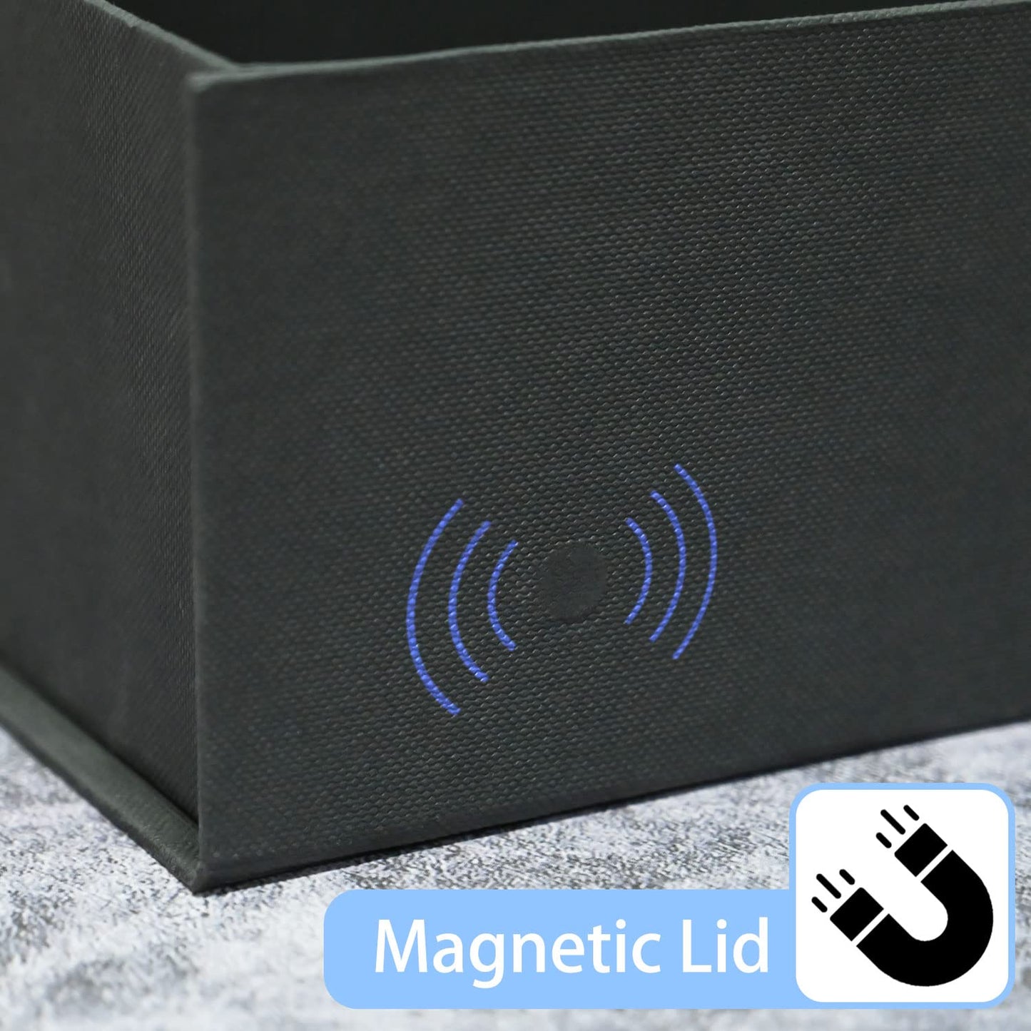 LIFELUM Magnetic Gift Boxes 2 Pack 13.5 x 10 x 4 Elegant Graduation Gift Boxes for Presents Groomsmen Box with Ribbon, Card, Shredded Paper Filler