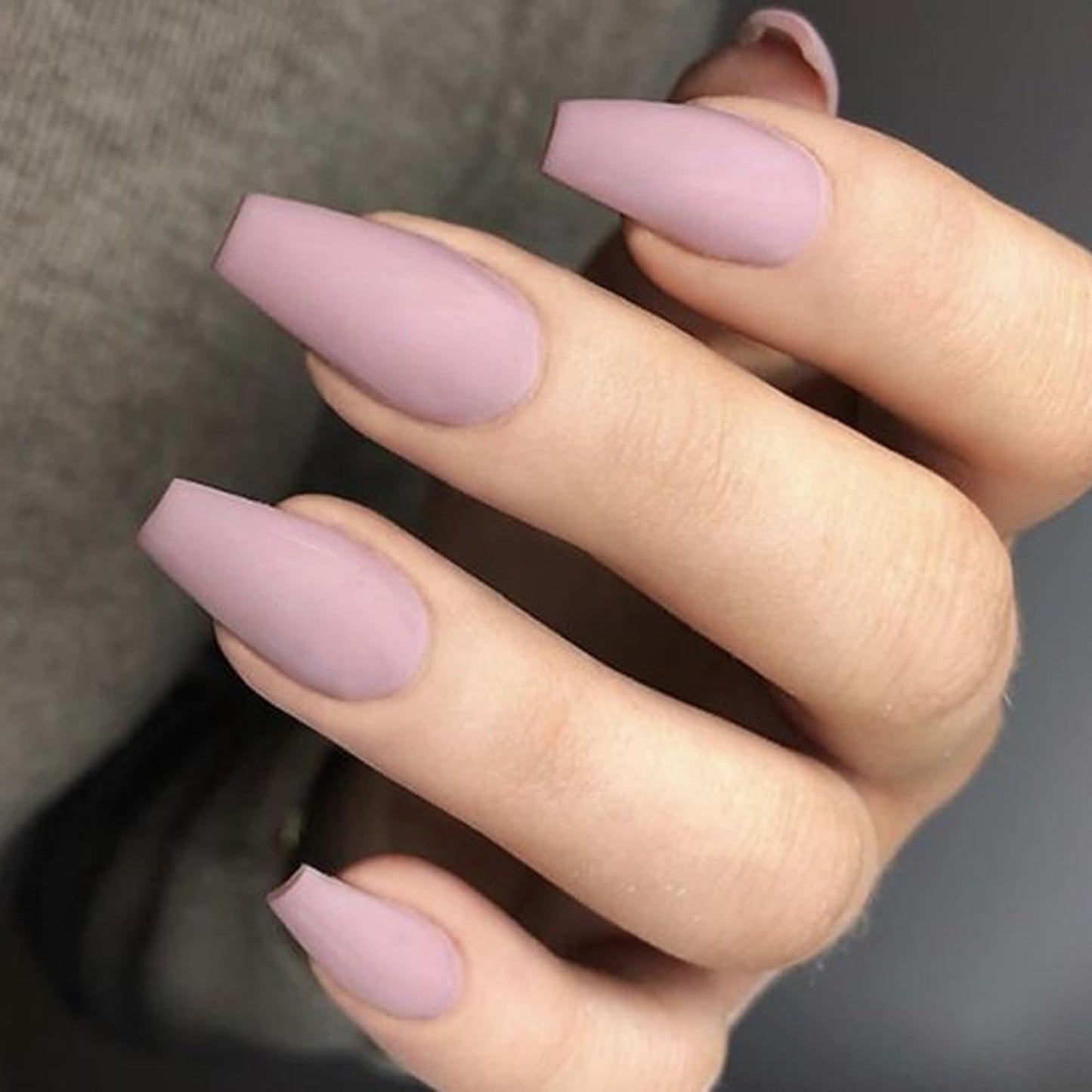 LADYING Press On Nails, 576 Pcs Medium Length Square False Nails with Matte Finish, 24 Color Sets, Acrylic ABS Material, Includes Nail Glue, Adhesive Tabs,and File