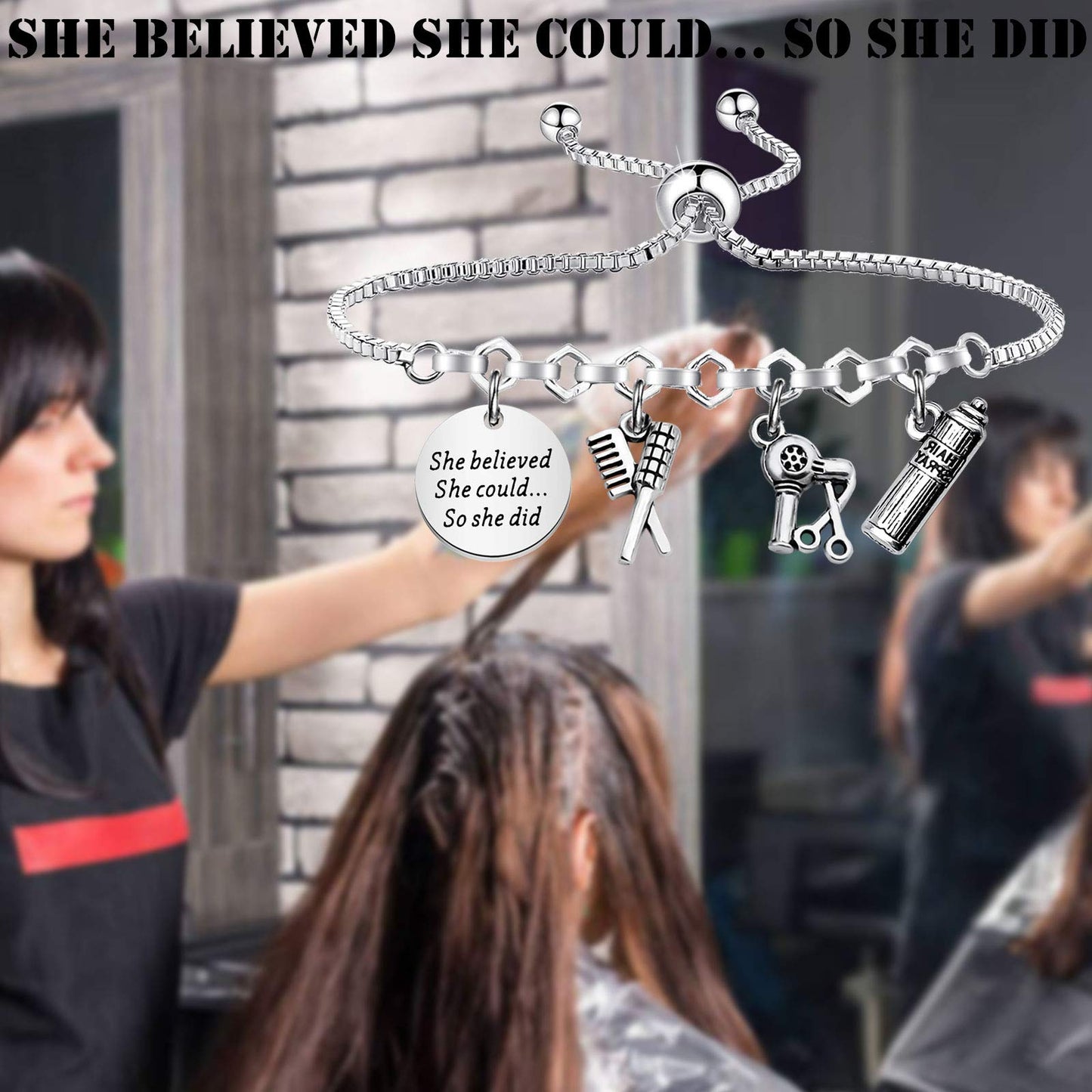 PLITI She Believed Hairstylist bg (She Believed Hairstylist bg)