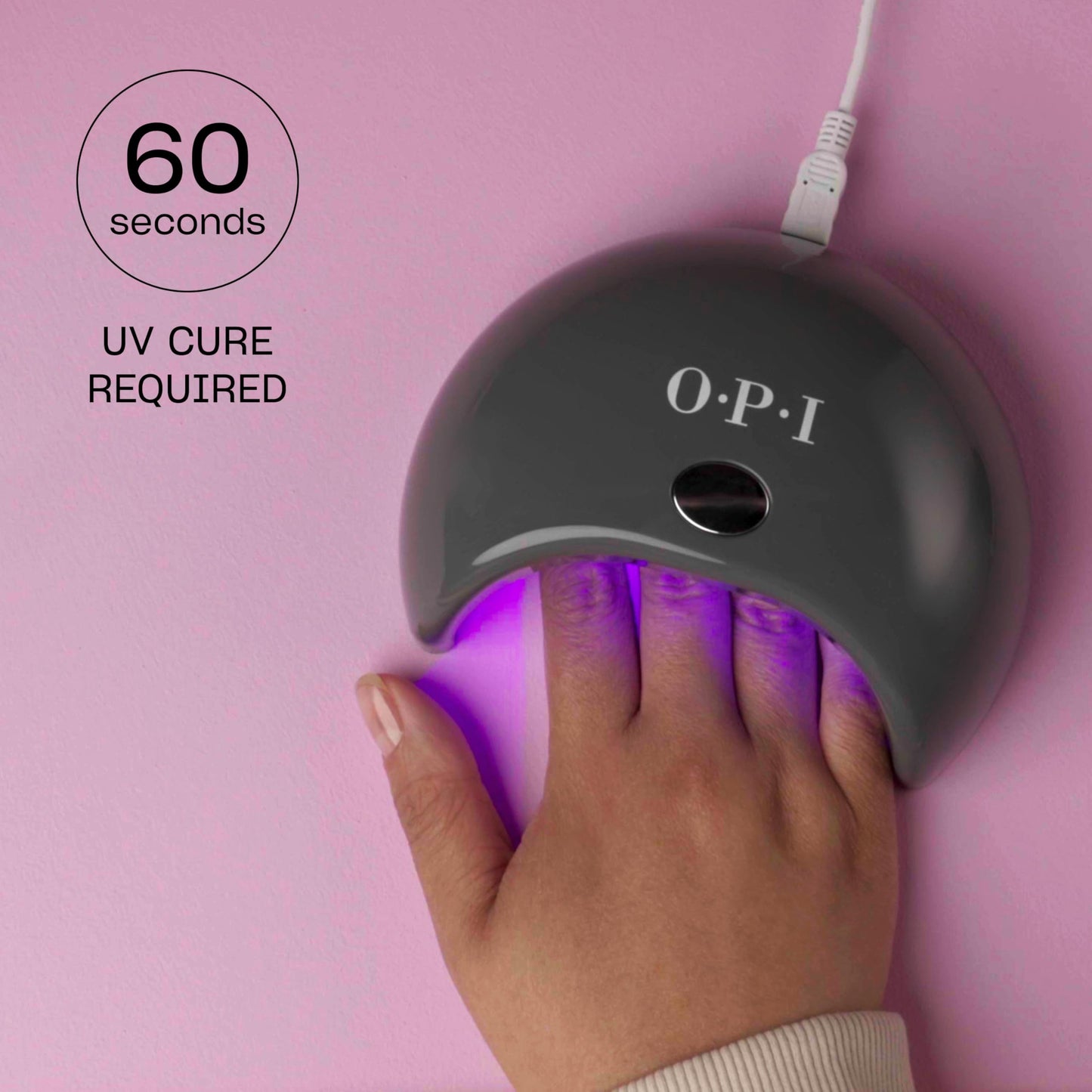 OPI GELement Starter Essentials Kit | Includes Base Coat, Top Coat, LED Curing Lamp, & Prep Supplies | DIY Professional Salon Quality Gel Manicure Results