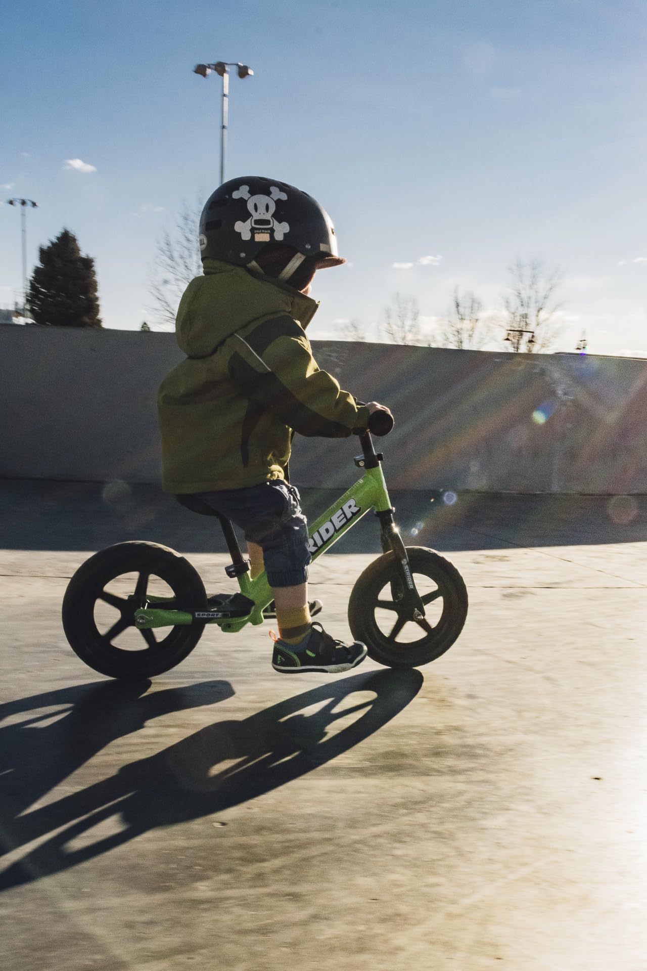 Strider 12 Sport No-Pedal Balance Bike, For 18 mos.- 5 years, Green