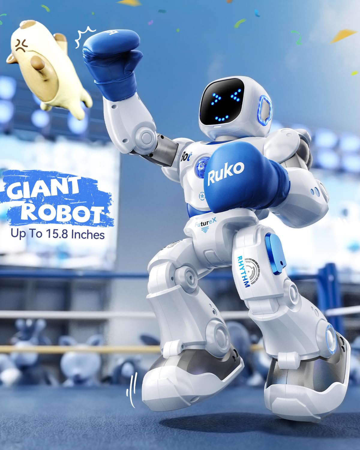 Ruko Robot Dinosaur Toys for Kids and 1088 Smart Robot