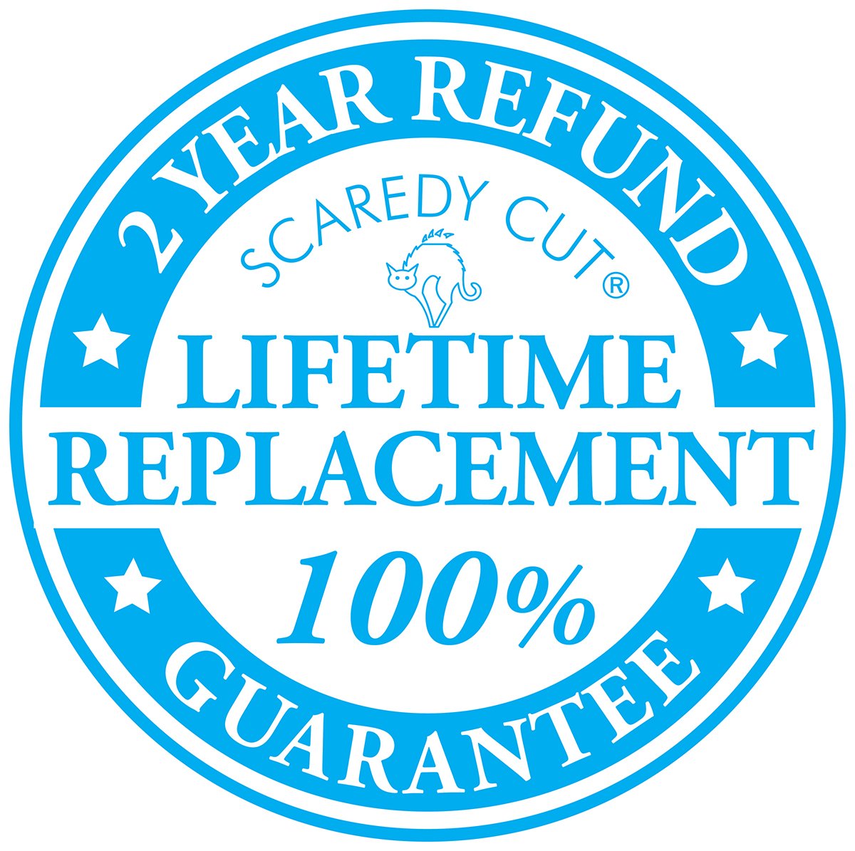 Scaredy Cut NO Buzz Dog Clippers, Tiny Trim Safety Scissor. A Silent Low Noise Pet Grooming Clipper, Right Handed Pink
