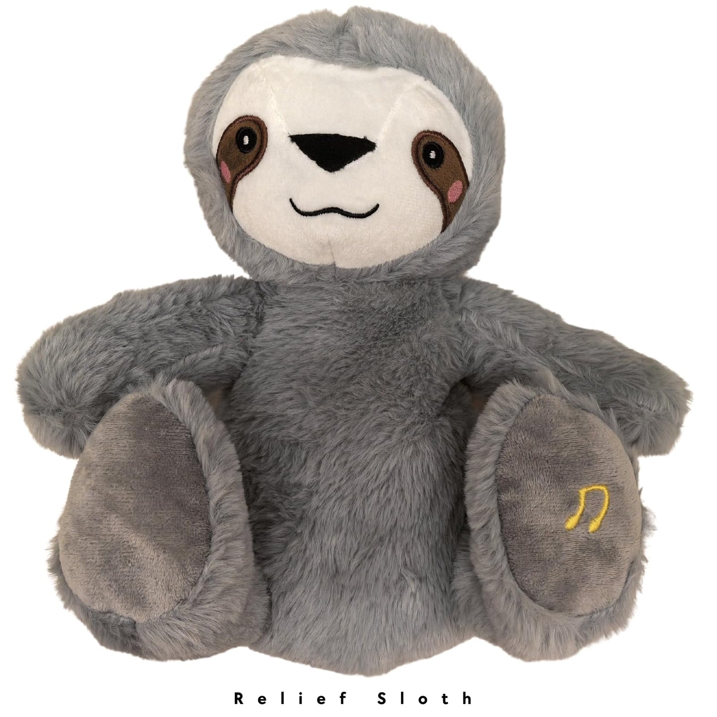Anxiety Relief Koala, Breathing Teddy Anxiety Bear with Calming Music, Lights, Sleeping Otter Plush, Soothing Sloth for Adults & Kids, Stress Relief Stuffed Animal (3-Level Adjustable Volume)