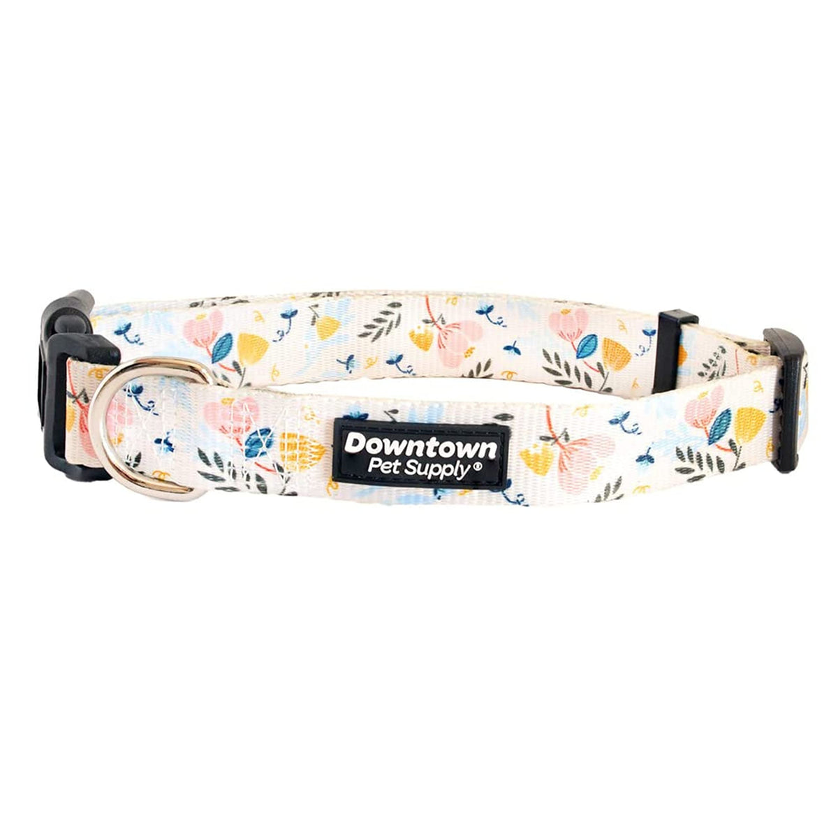 Downtown Pet Supply - Best & Fancy Dog Collar - Lightweight Adjustable with Quick Buckle & D-Ring - Hand Wash Safe - Pineapple - Large