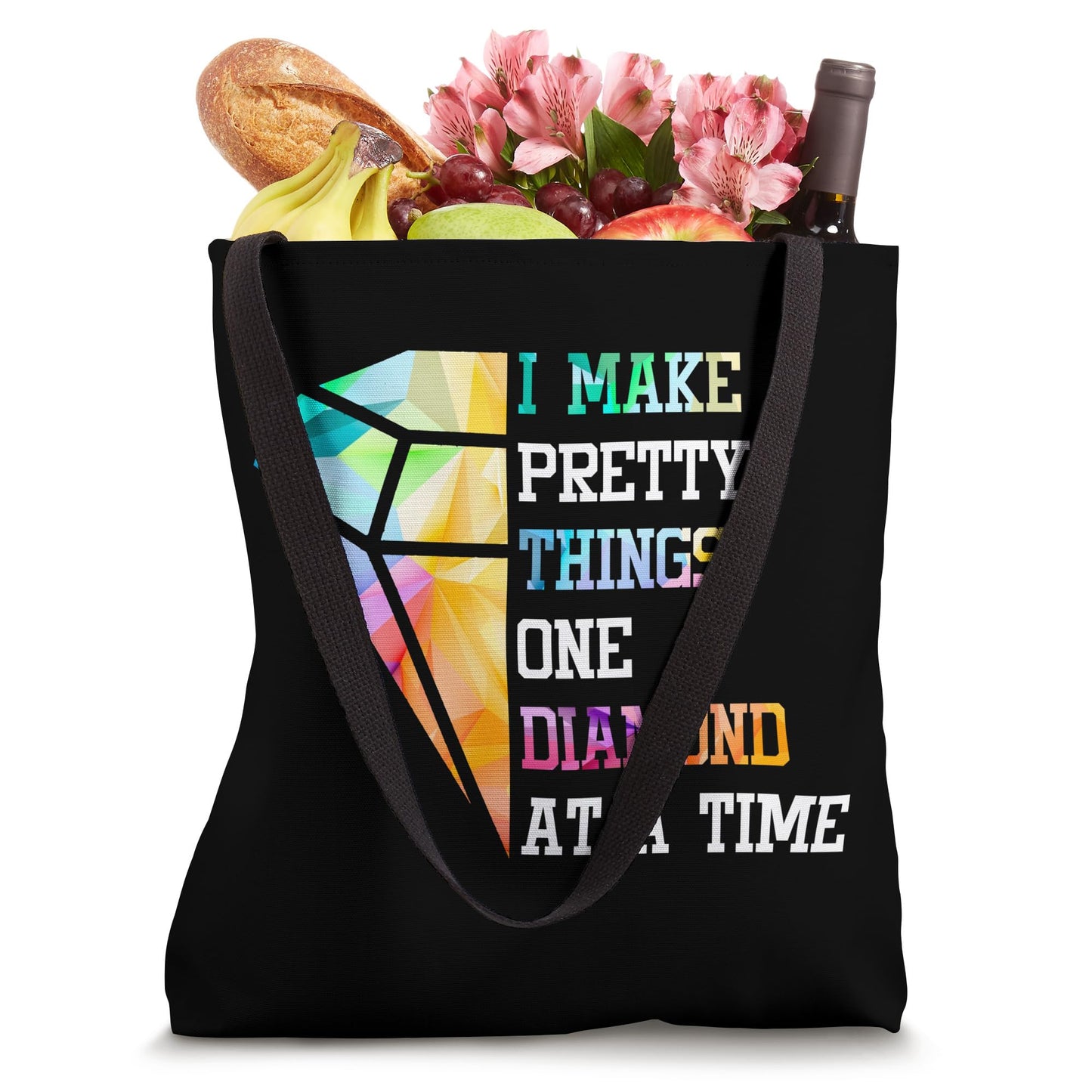 Embroidery Craft Hobby Diamond Painter Diamond Painting Tote Bag
